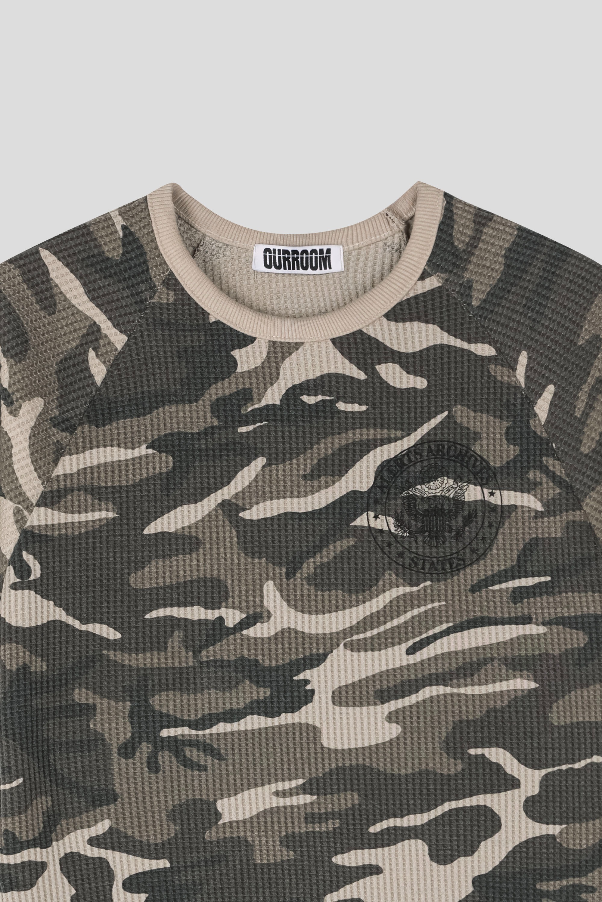SEAL waffle muscle half t