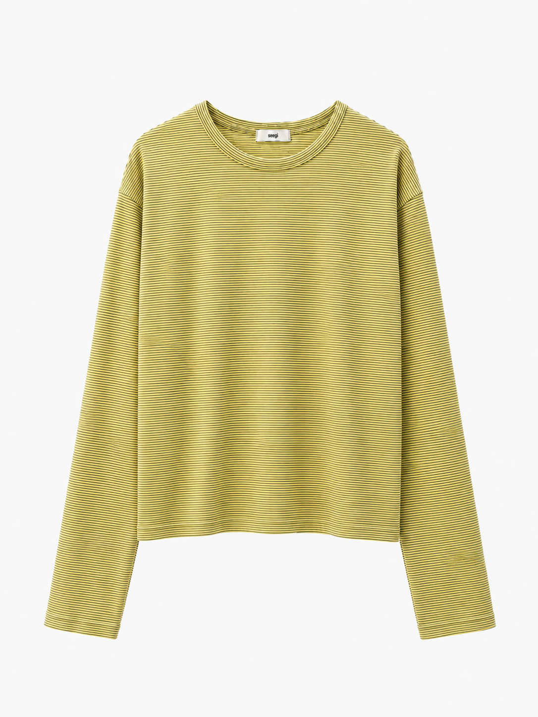 Weather stripe crop t