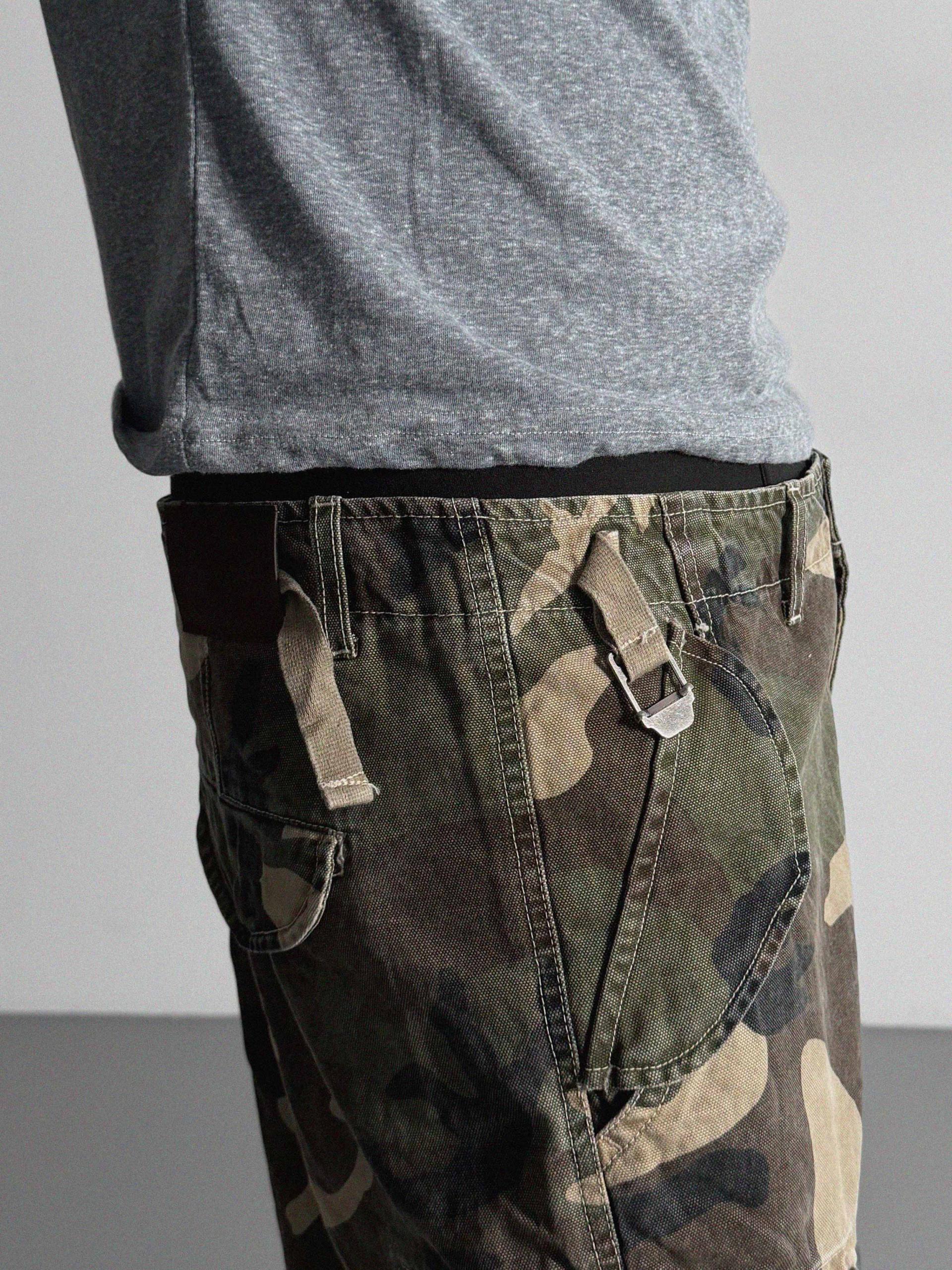 Works camo saging cargo pants