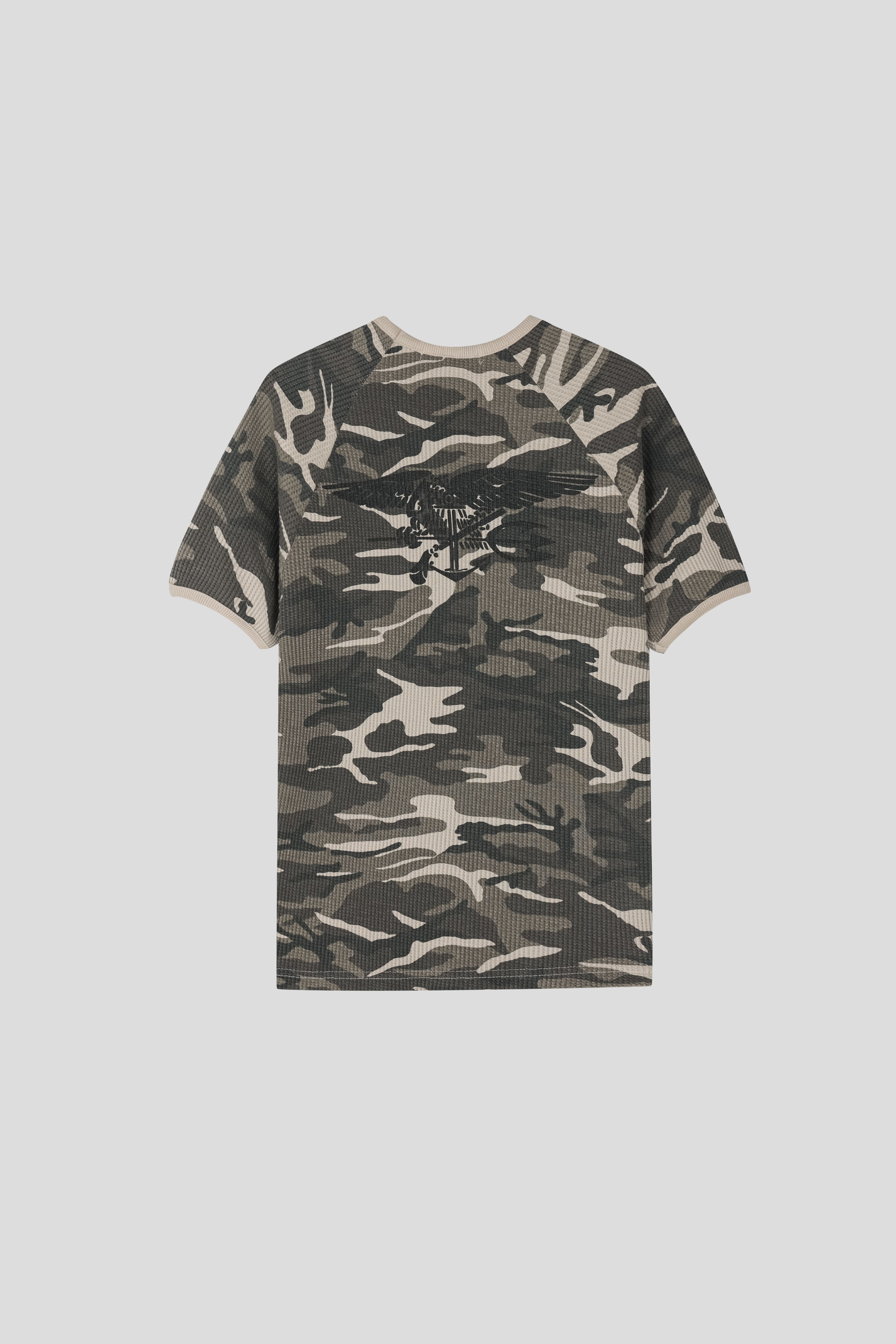 SEAL waffle muscle half t