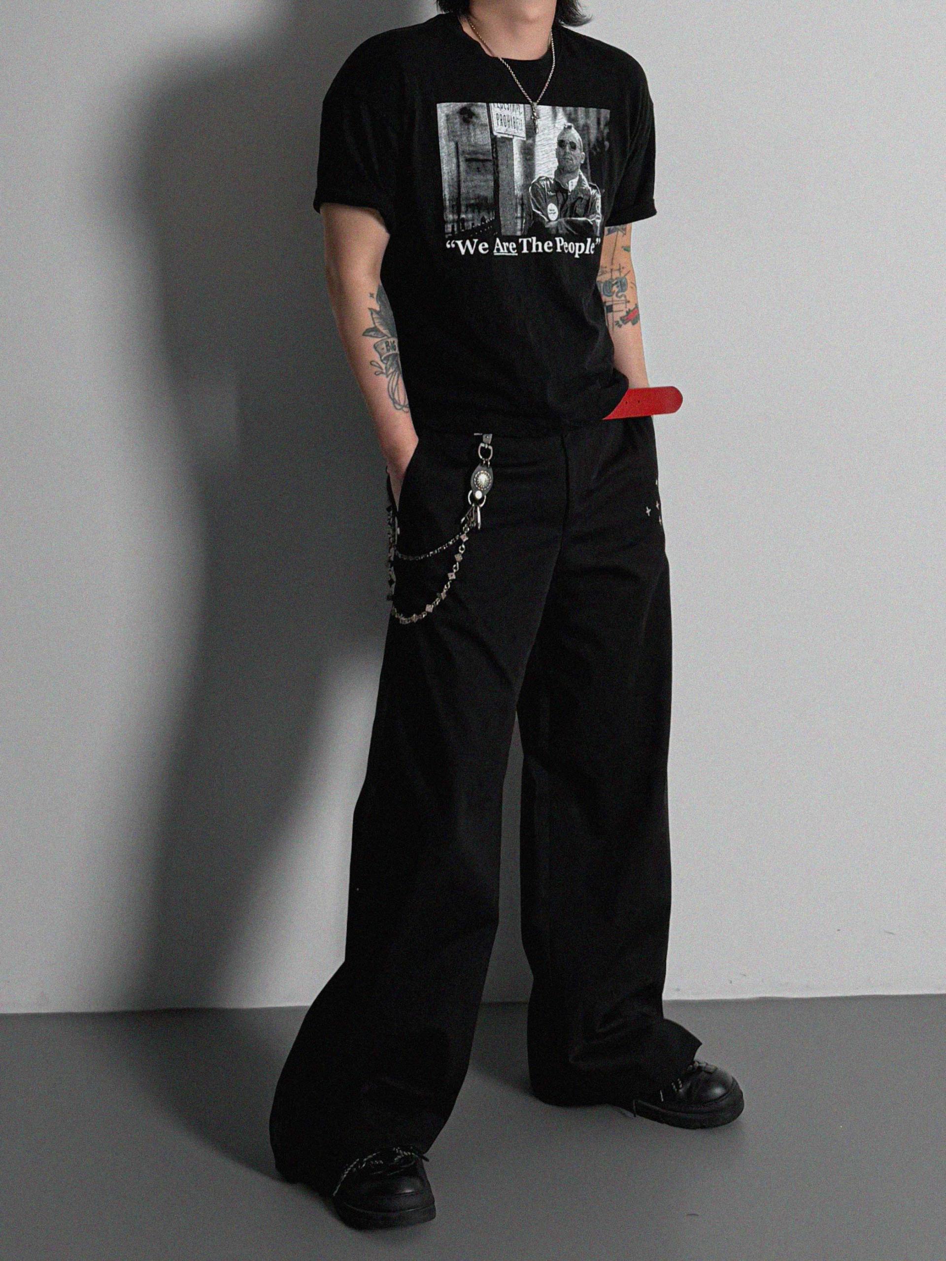 Vintage taxi slap crop half t