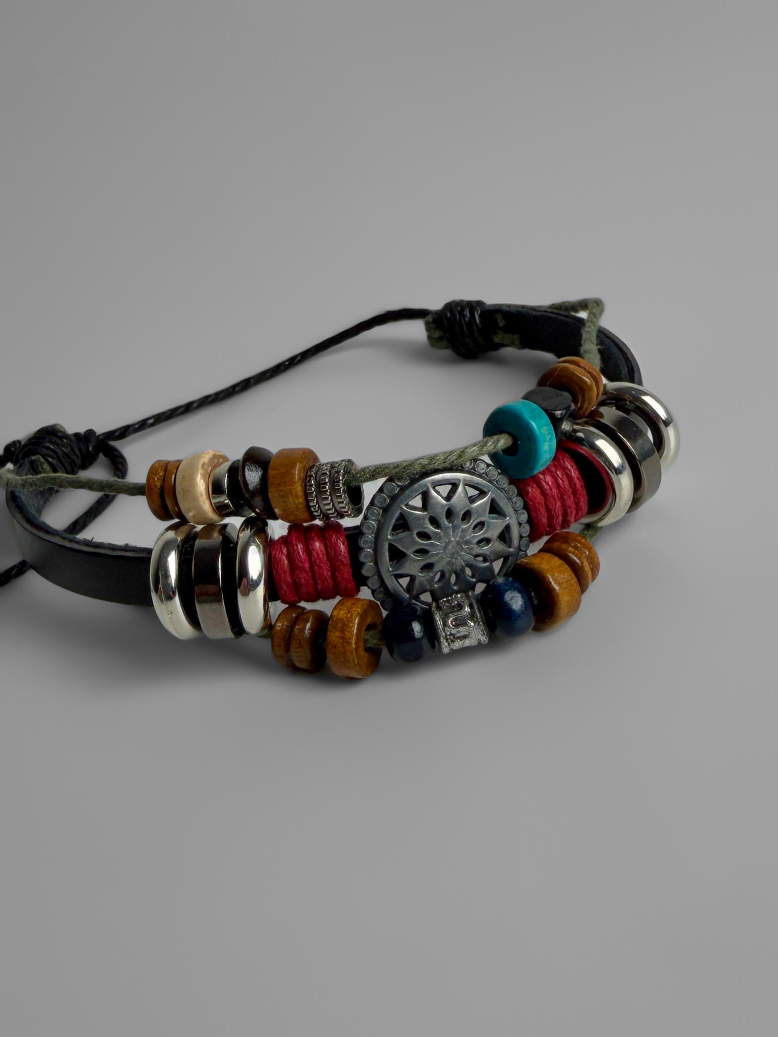 Layered antique multi bracelet