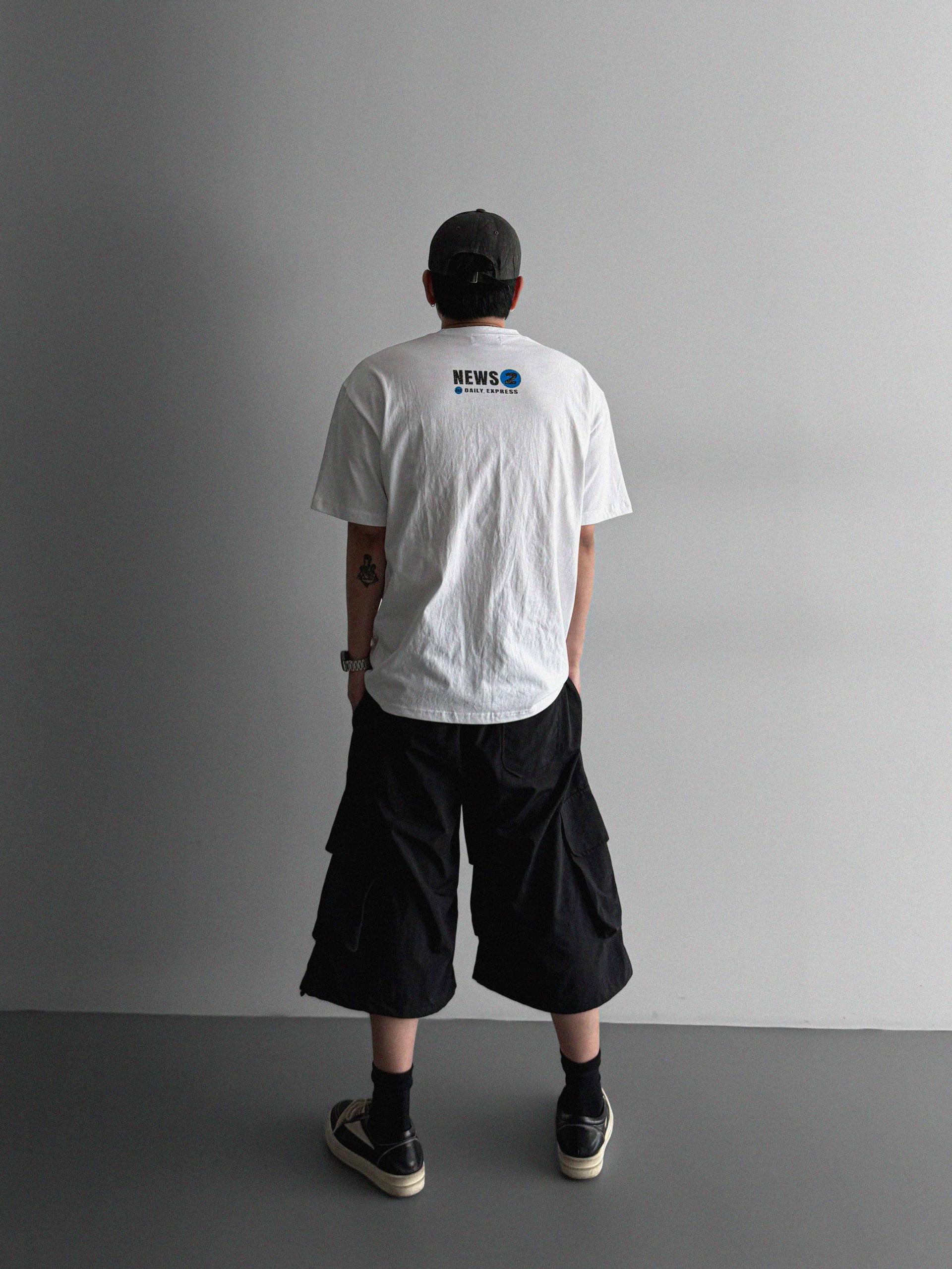 Nietzsche cargo bermuda pants