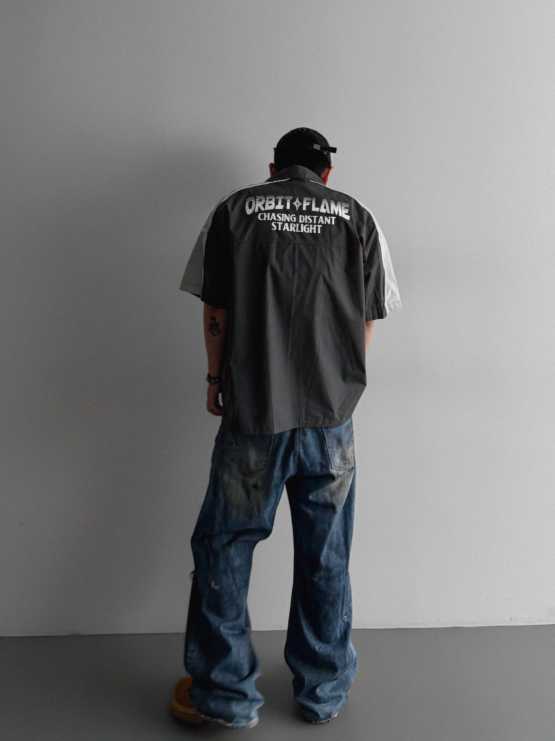 Mechanic over half shirt