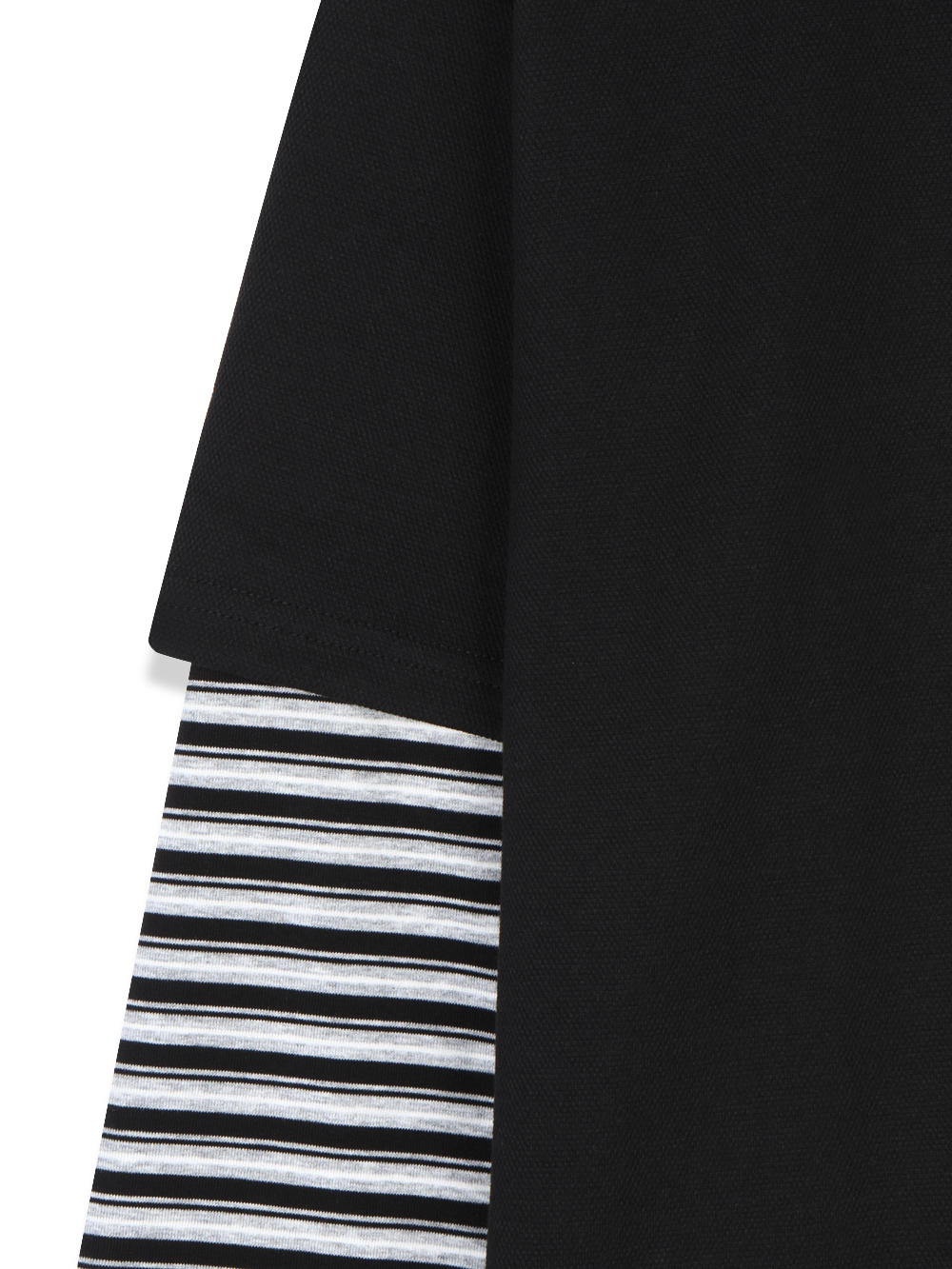 Shadow layered crop PK t