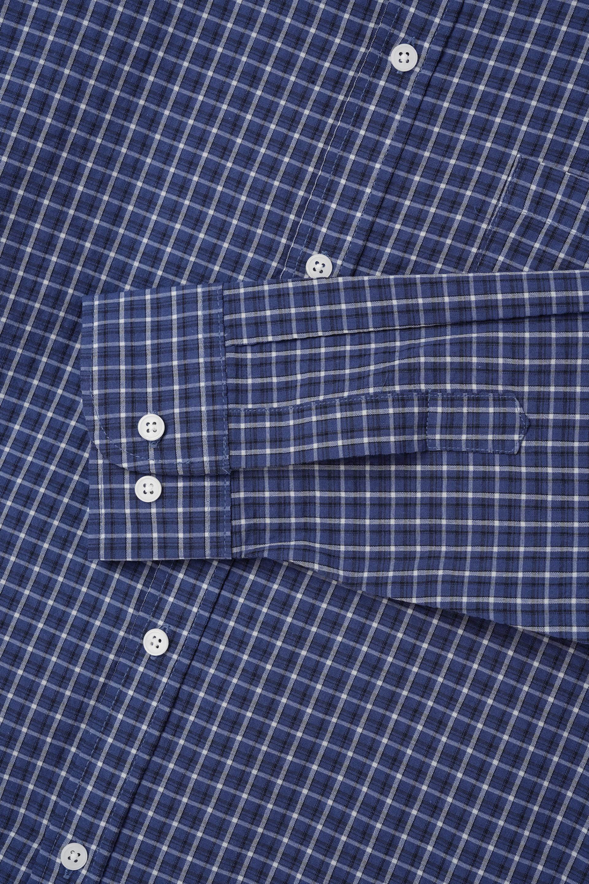 Deli semi crop check shirt