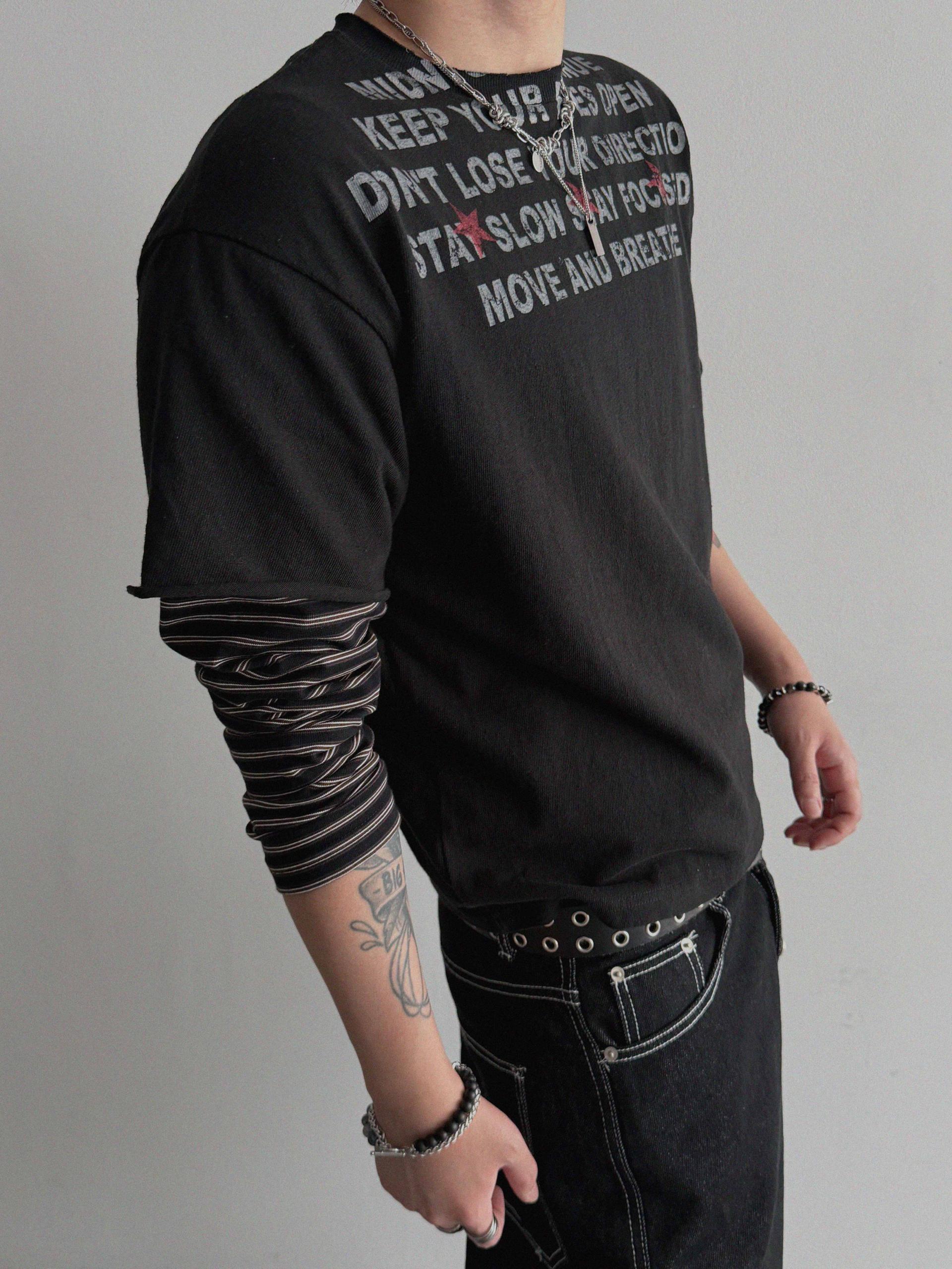Avenue layered crop t