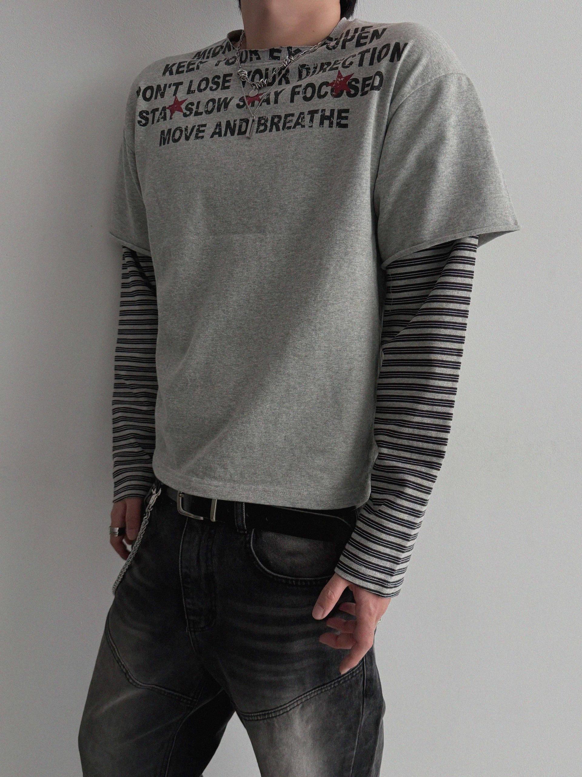 Avenue layered crop t