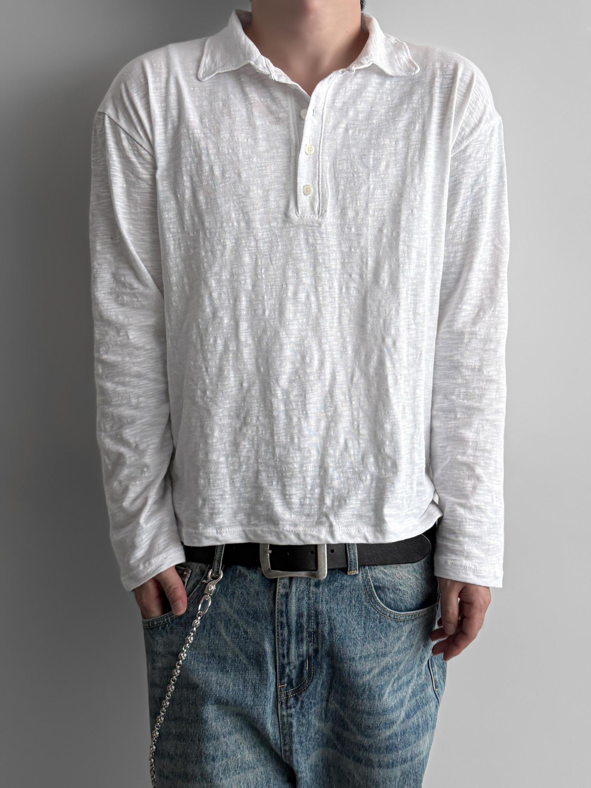 Slab 5 button collar t