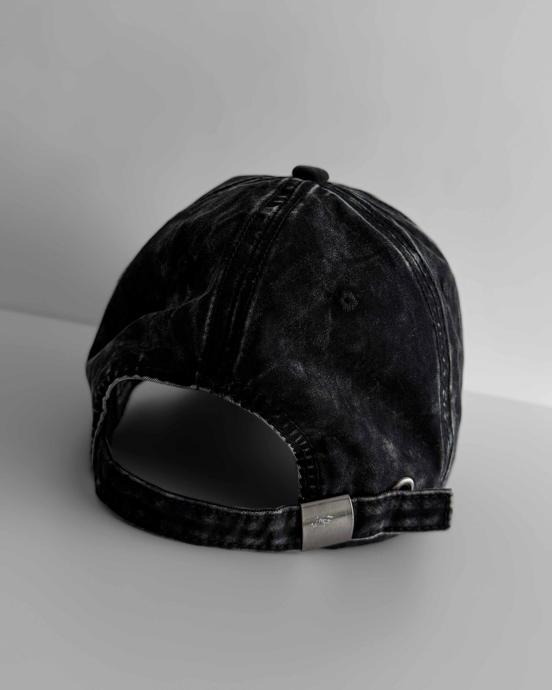 Washed graffiti ball cap