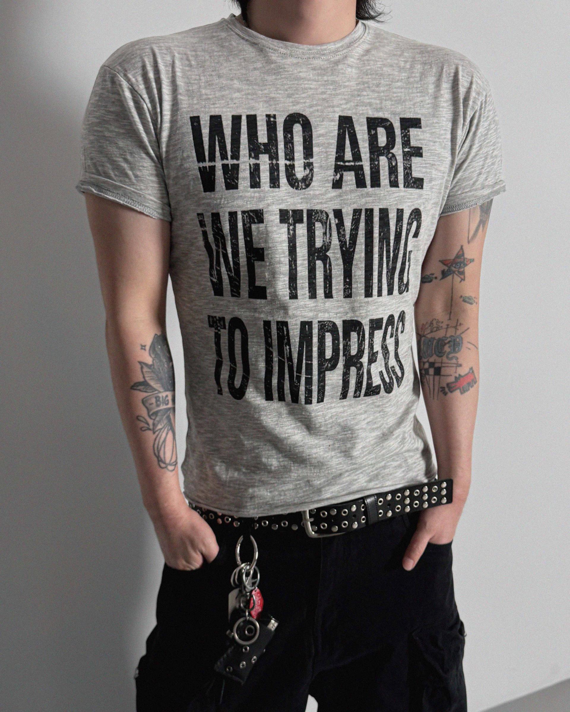 Impress slap muscle half t