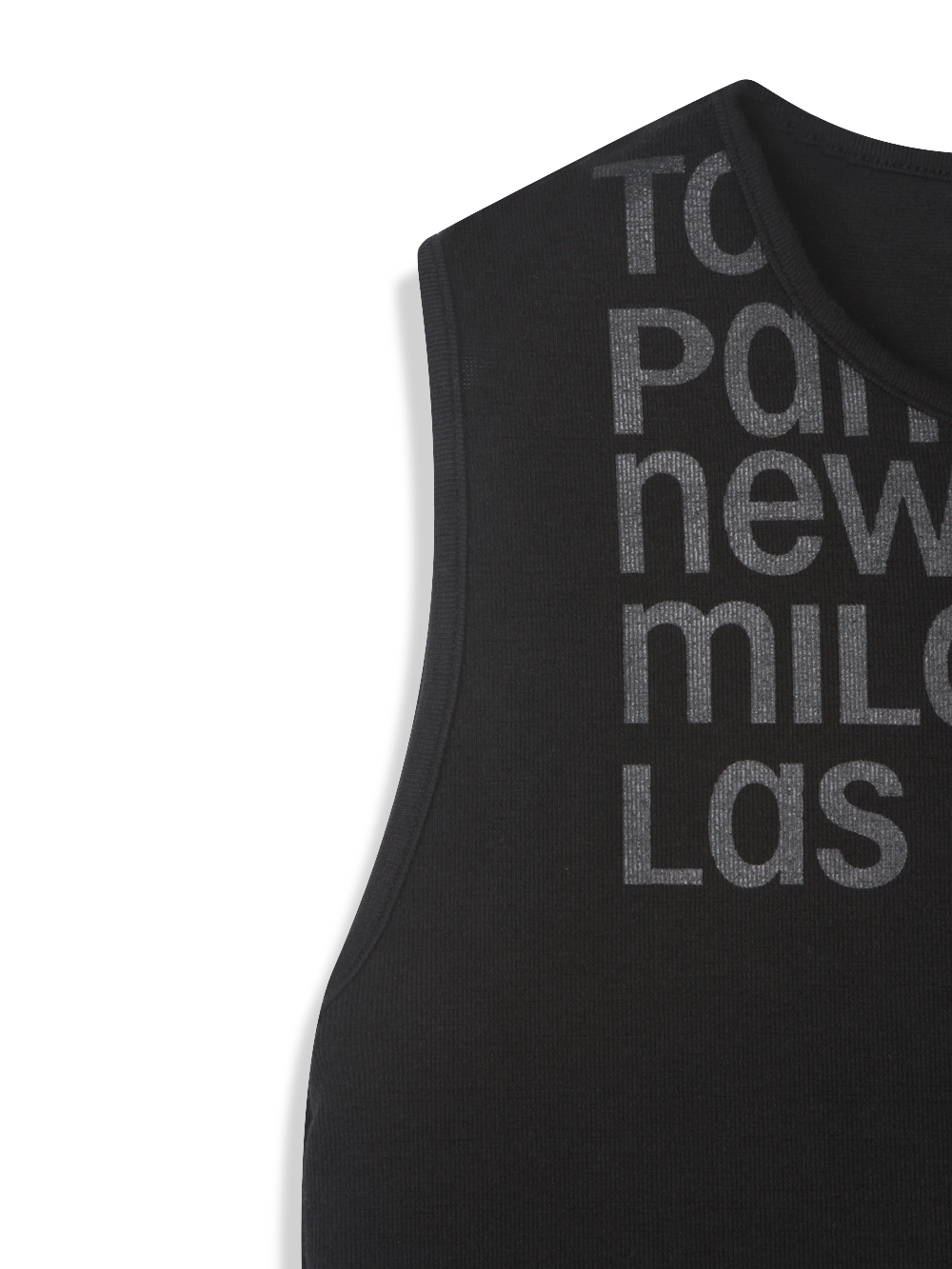 Milano crop sleeveless