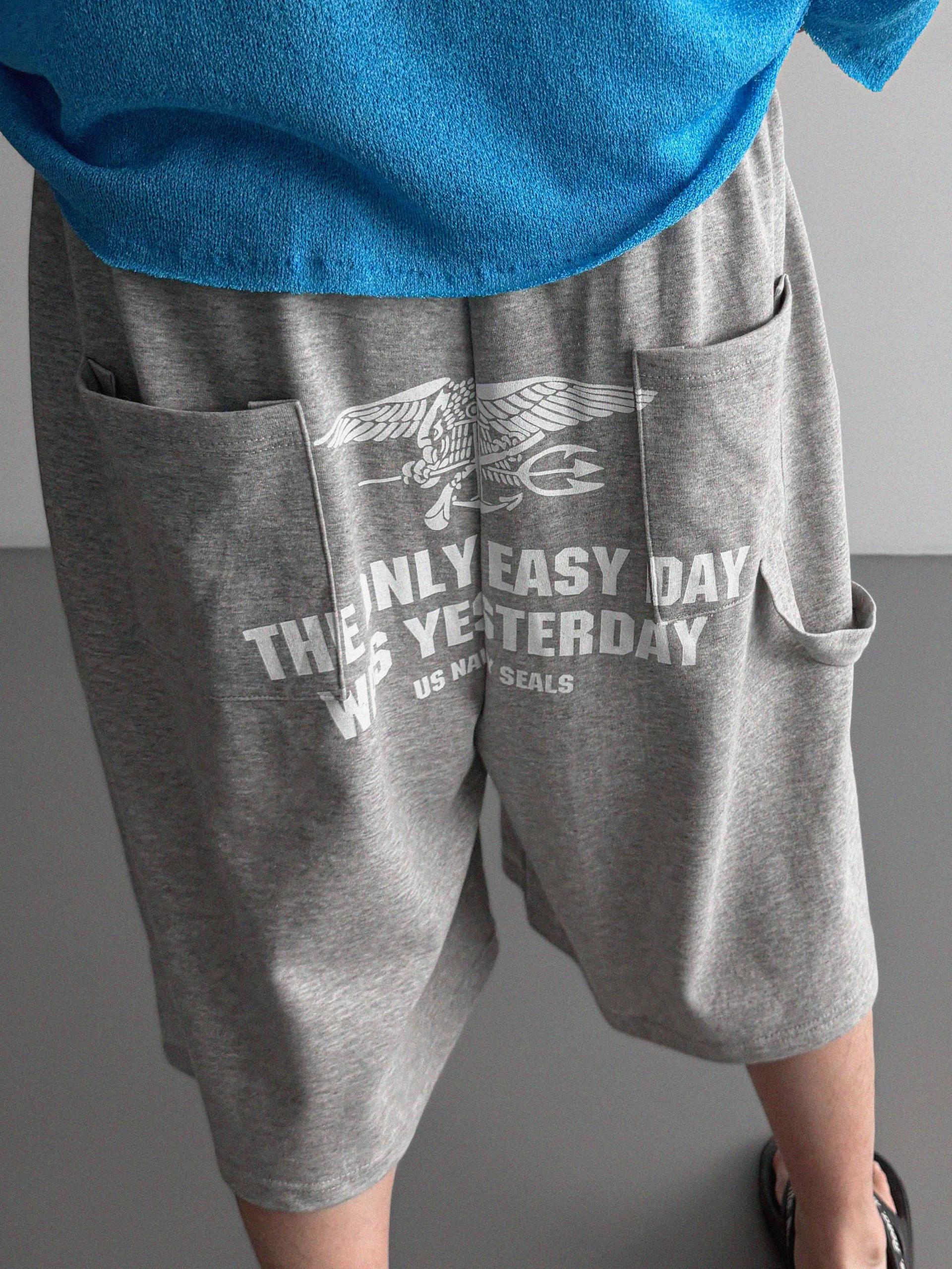 SEAL bermuda sweat pants