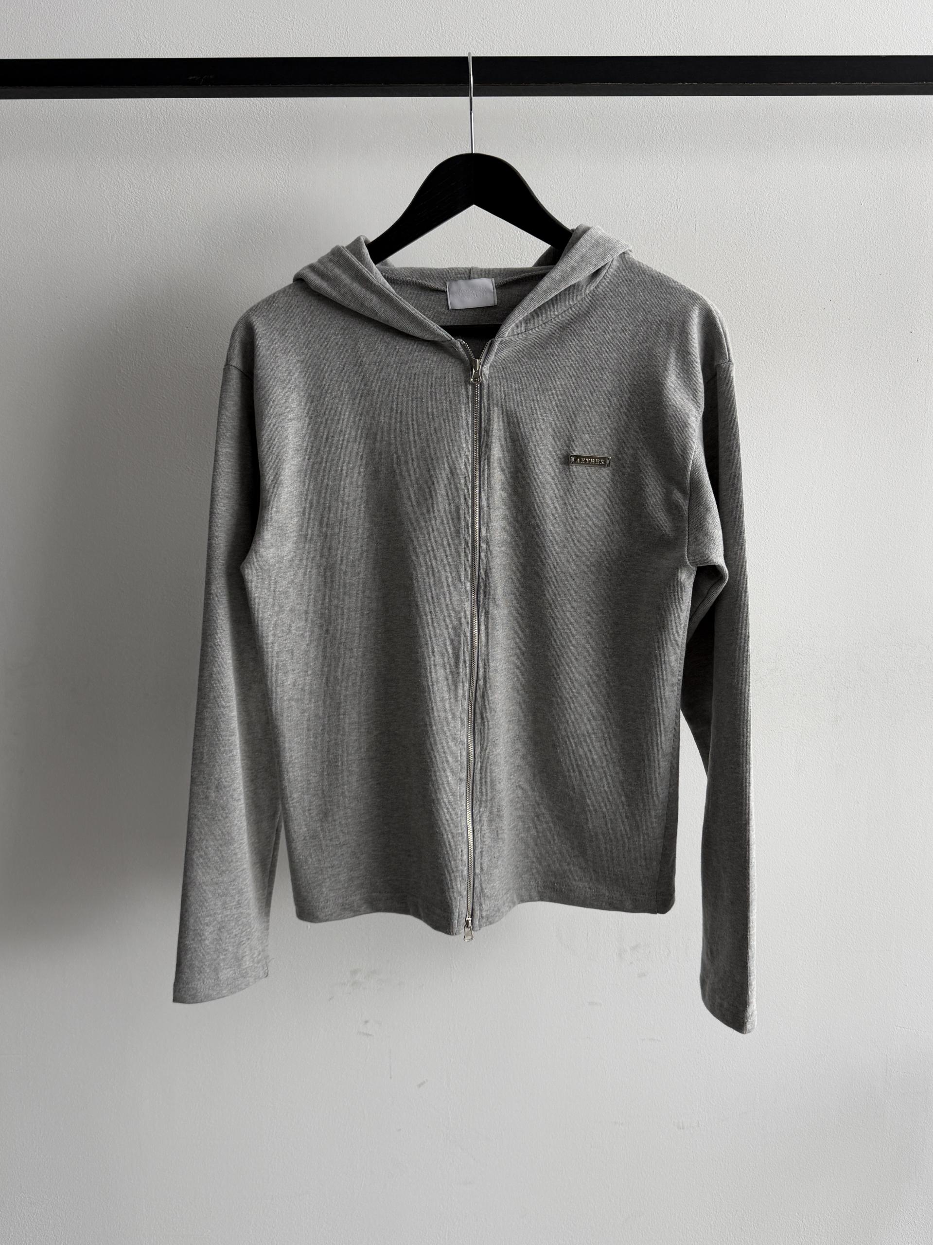 Aether pendant slim hood zip-up