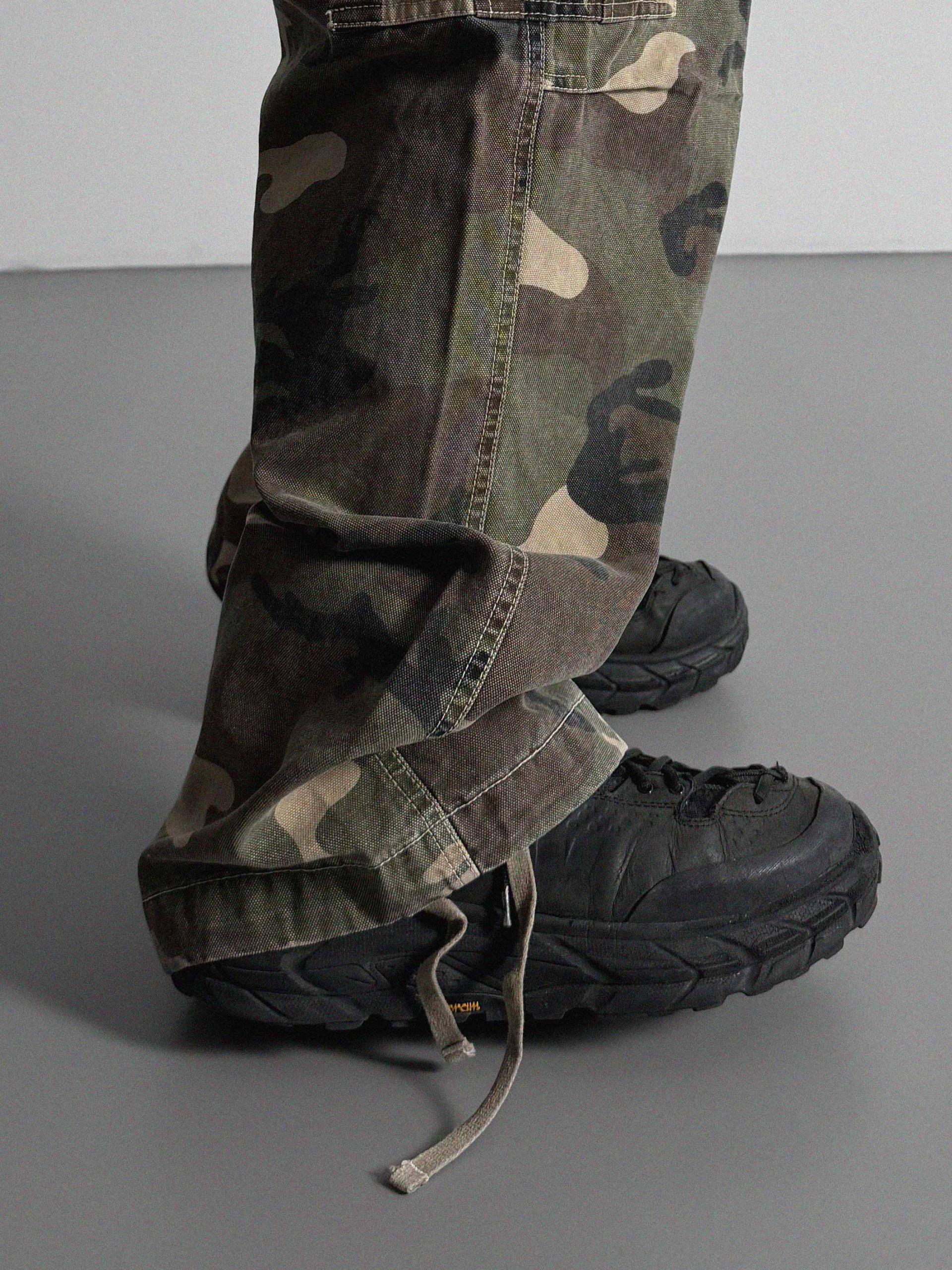 Works camo saging cargo pants