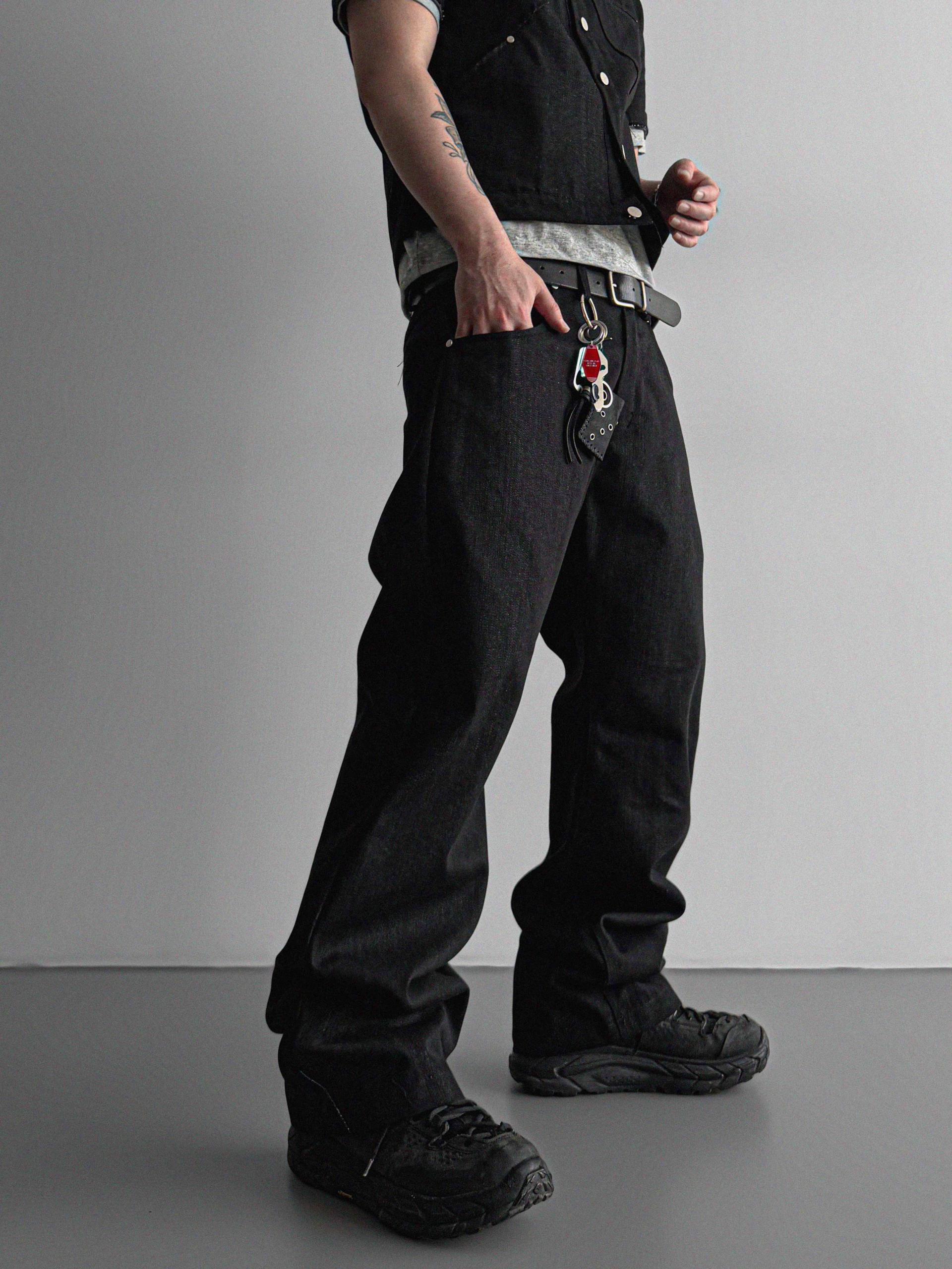 Core non fade sagging jeans