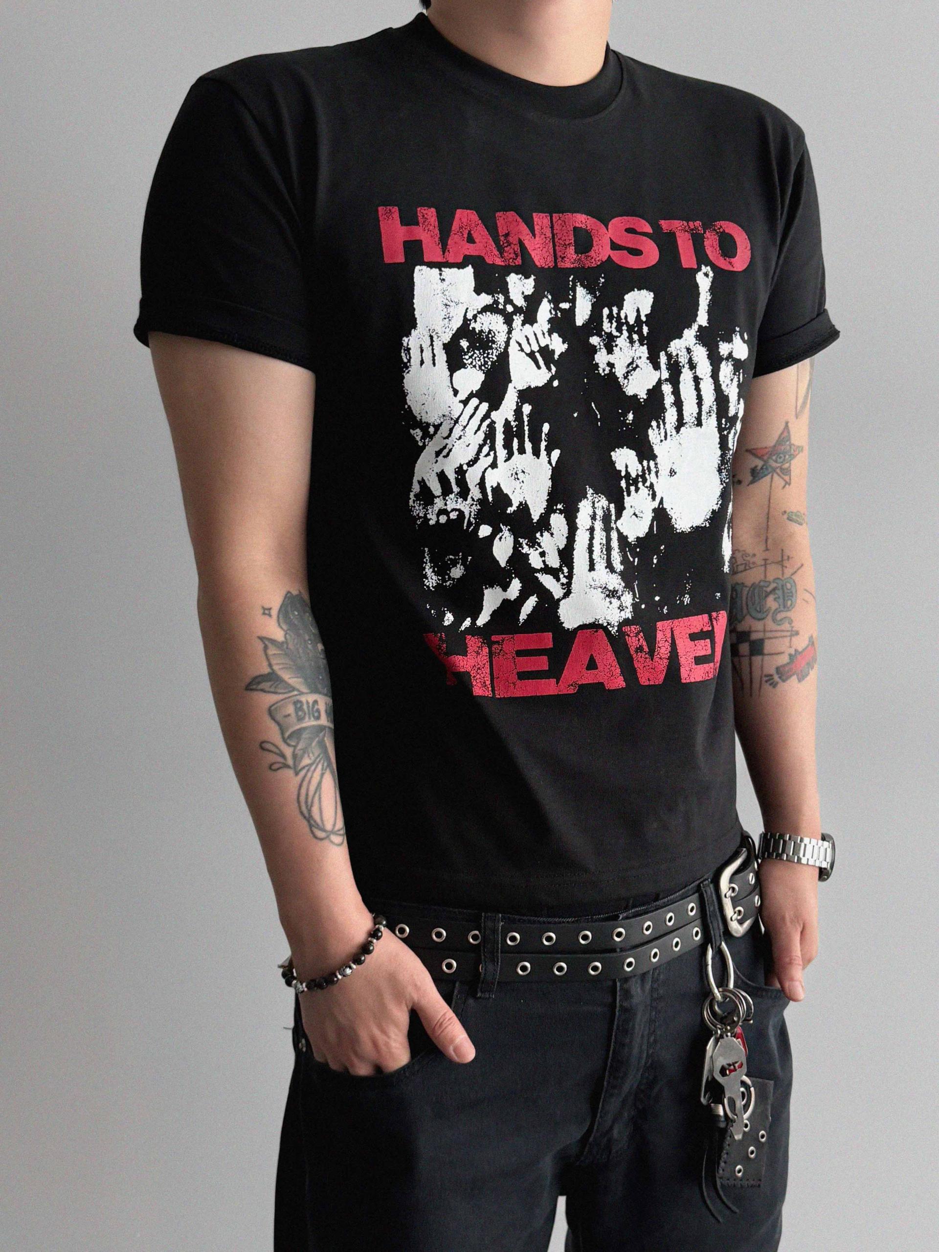 Hands to heaven cool air crop half t
