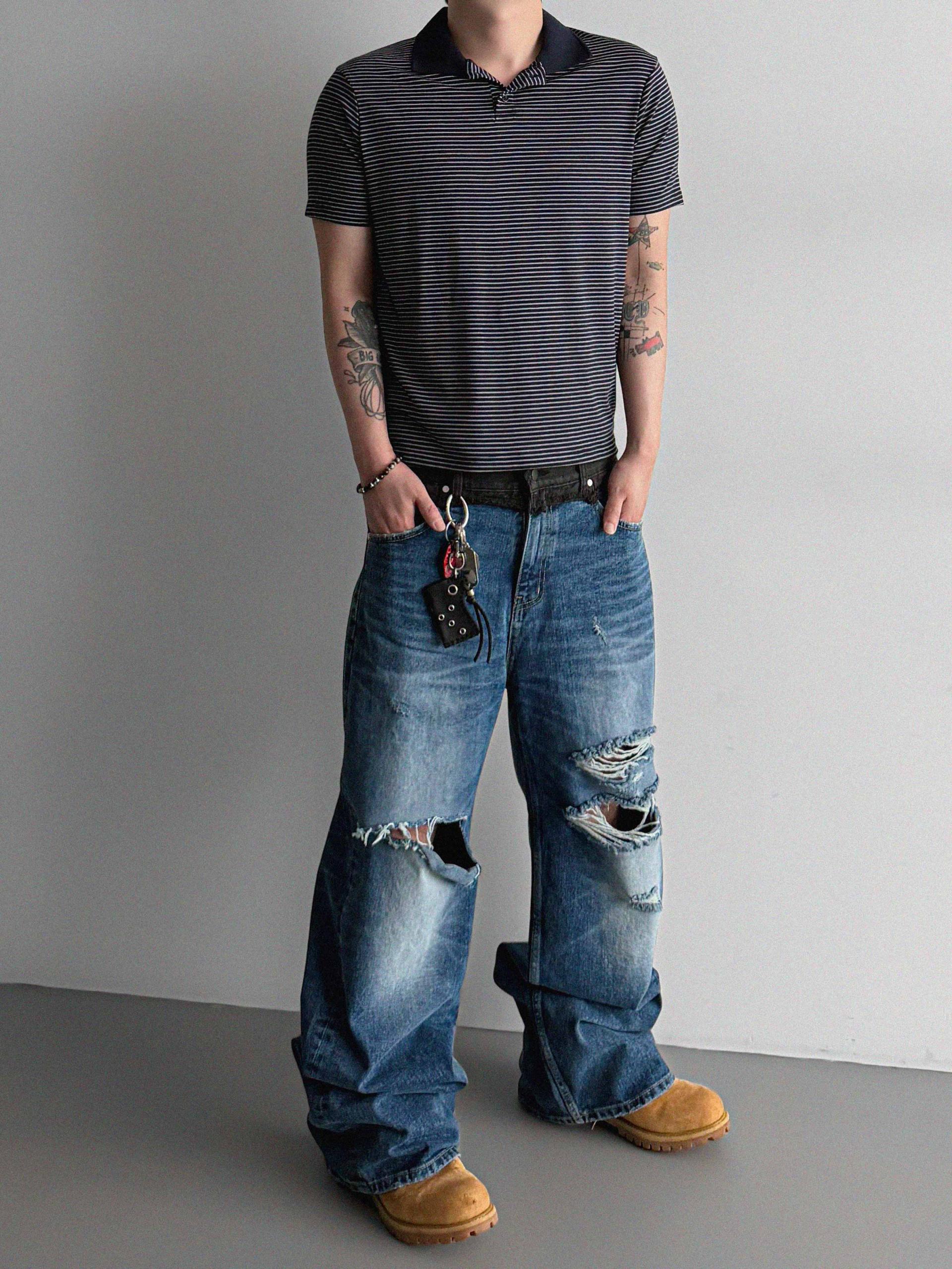 Cult collar half t