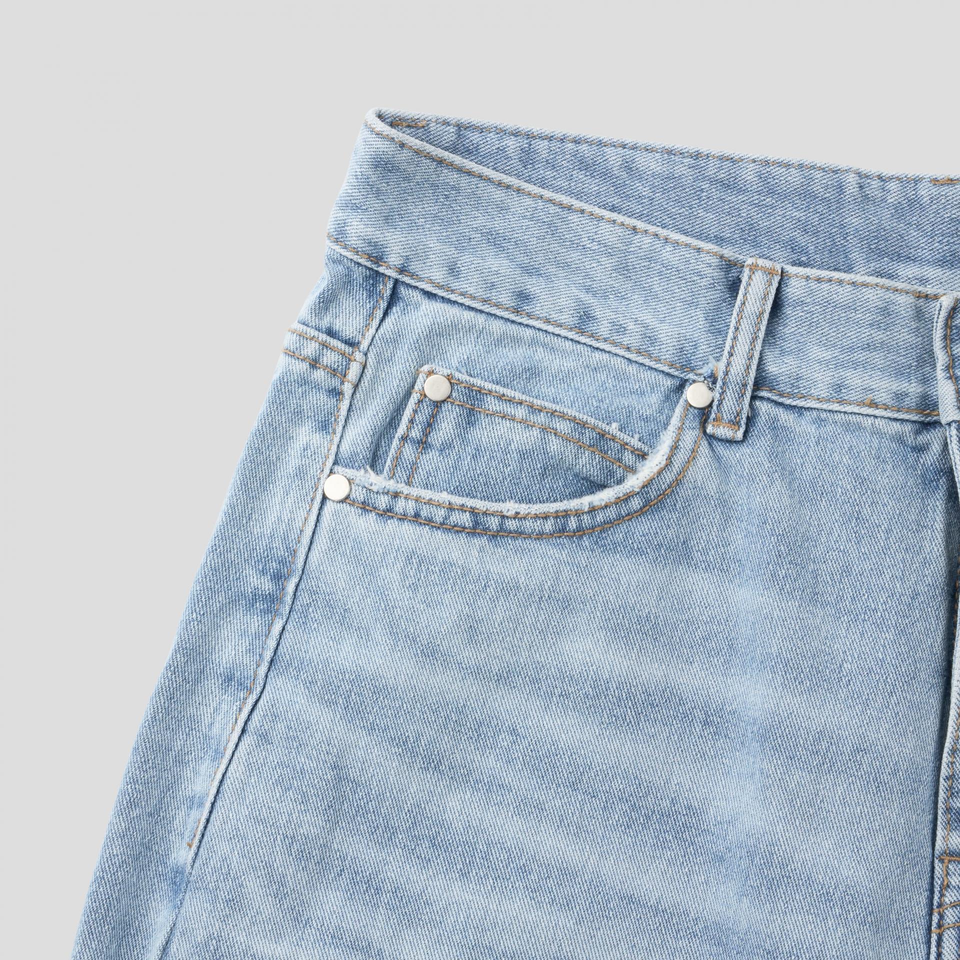 Charlene destroyed ice jeans