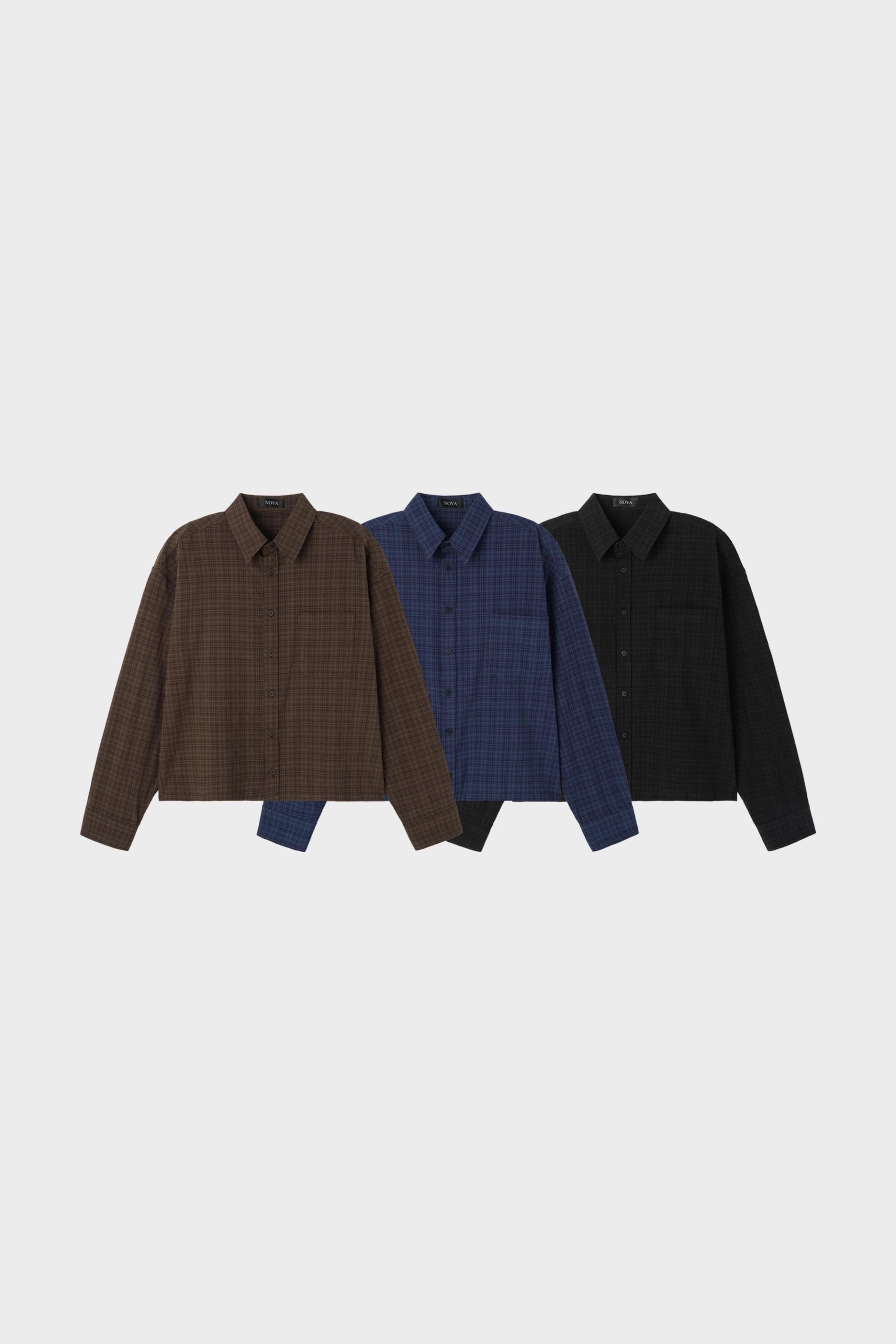 Paul crop check shirt