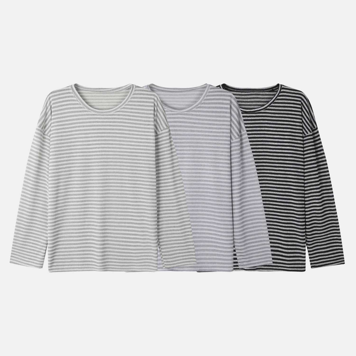 Bookle summer stripe t