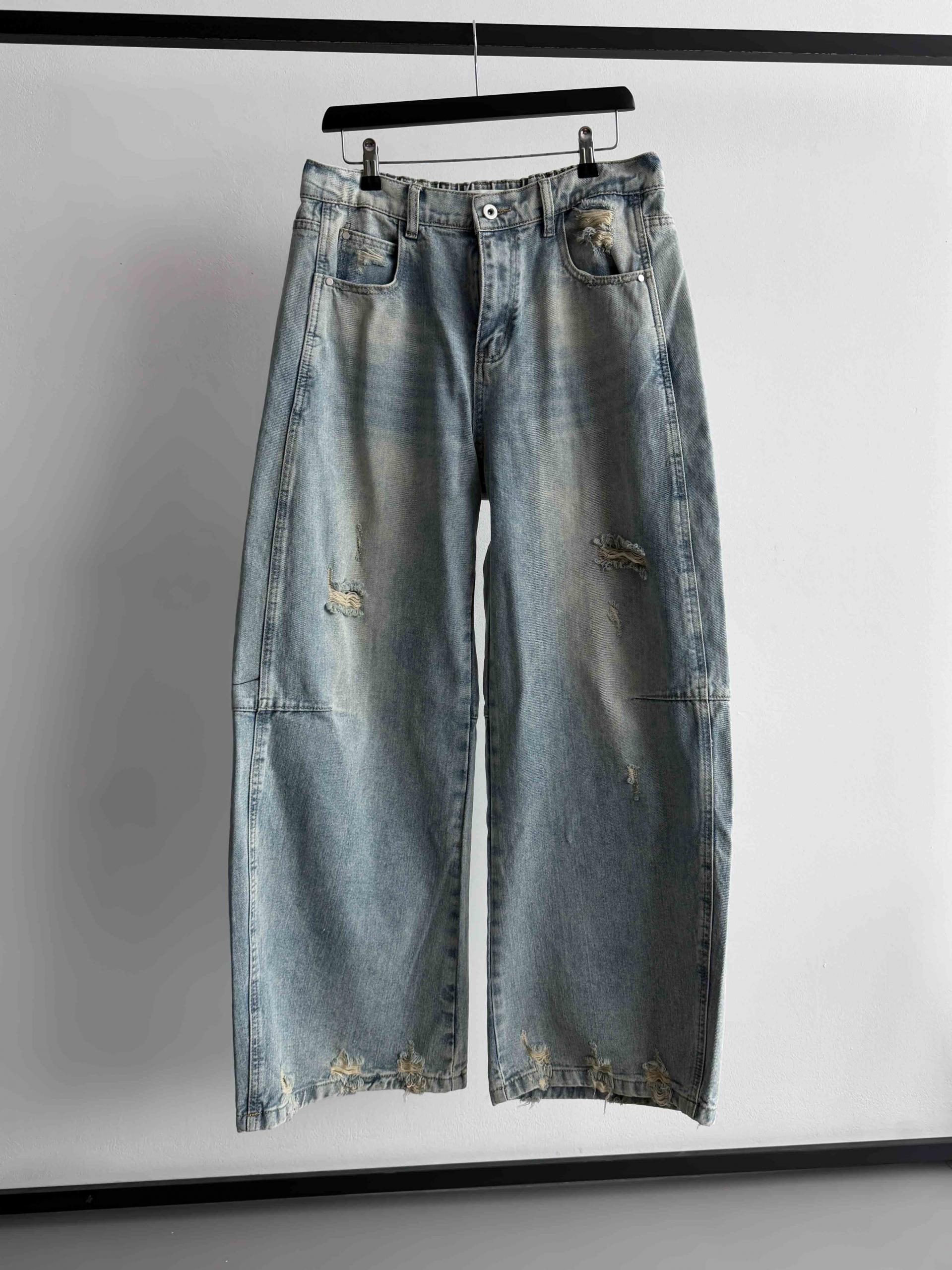 Frick damage denim pants