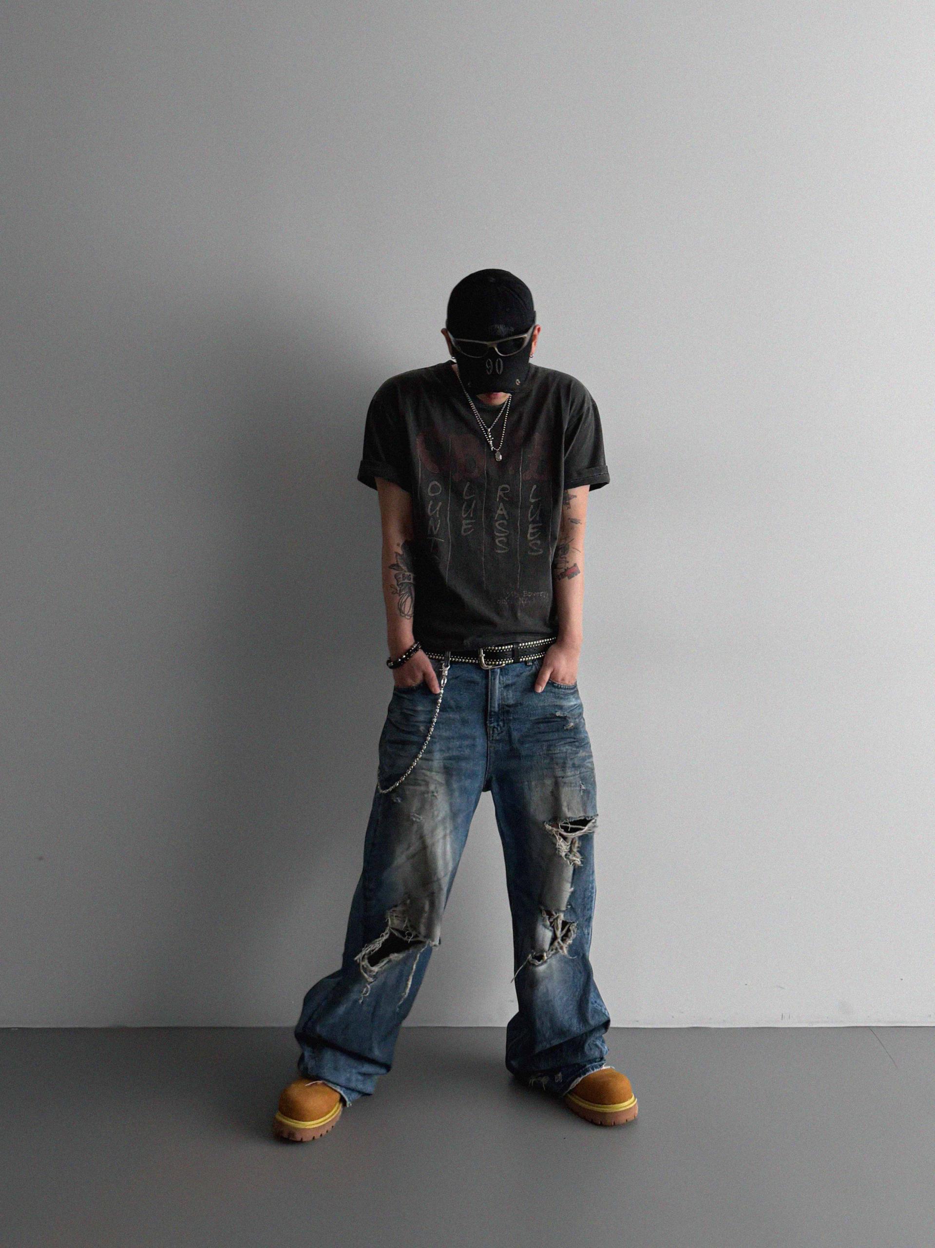 CBGB Pigment crop half t