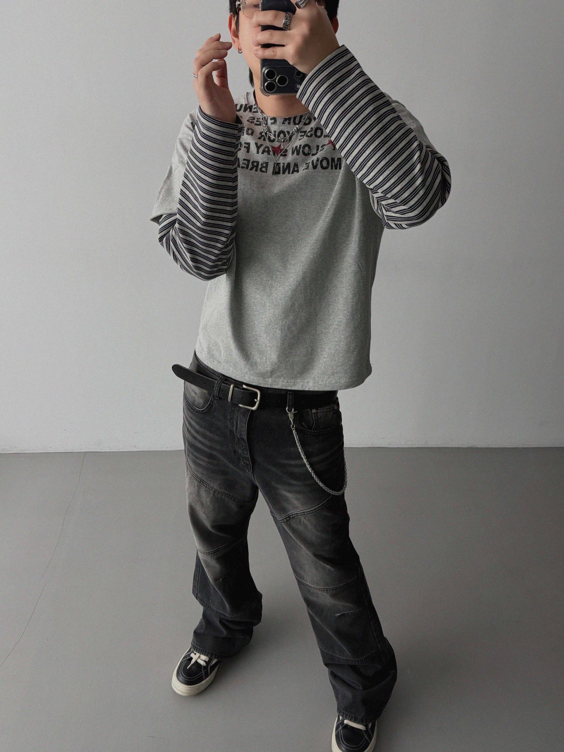 Avenue layered crop t