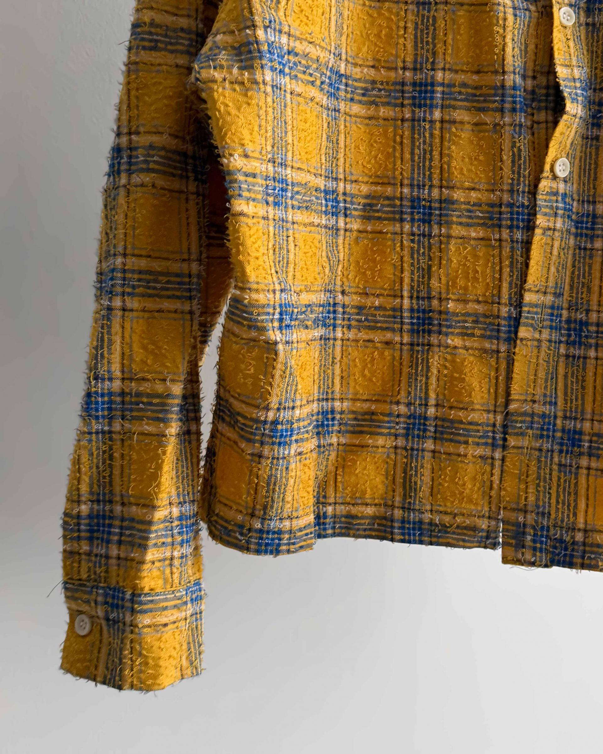 Nova crop check shirt