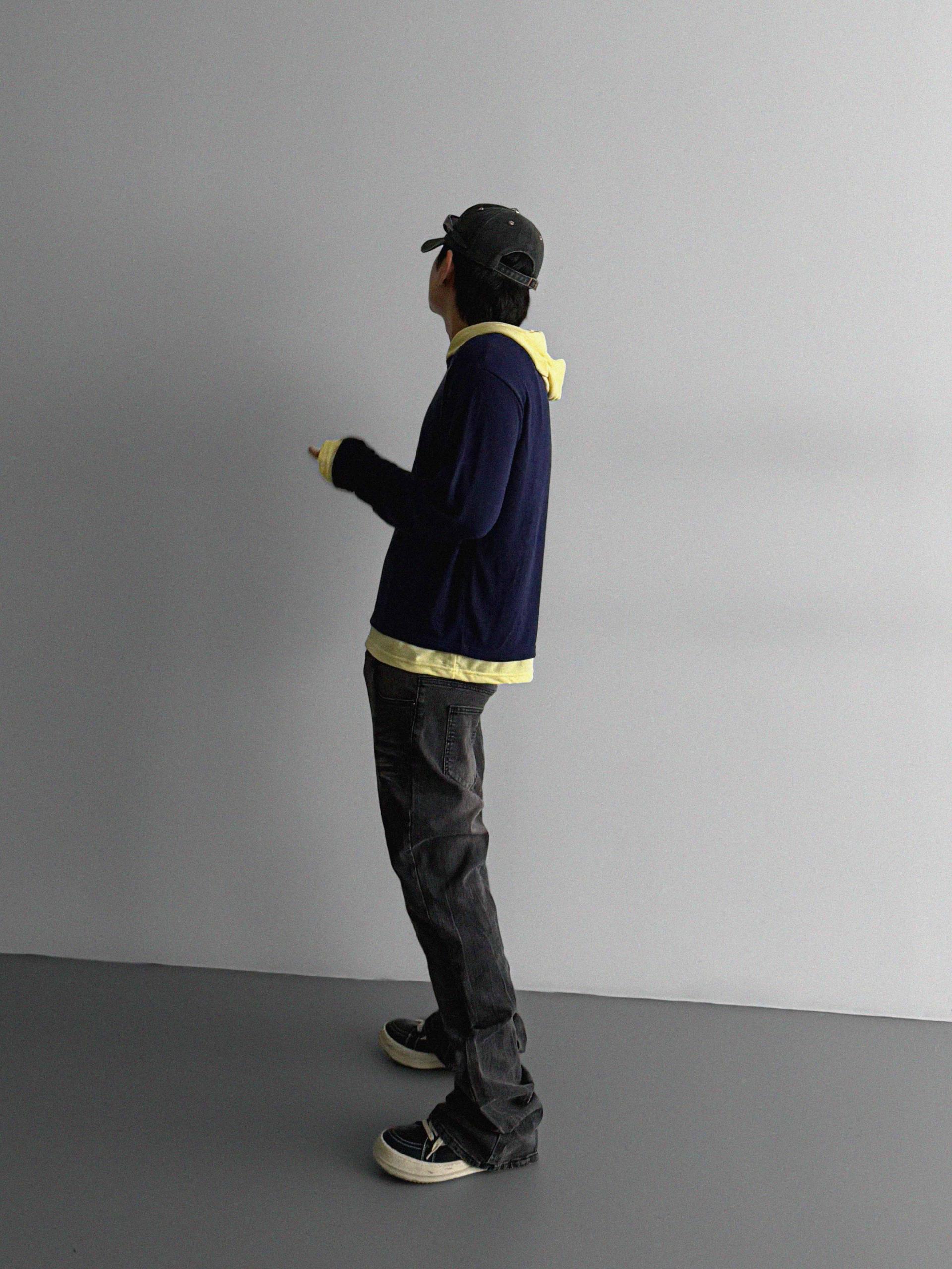 Index layered warmer hood t
