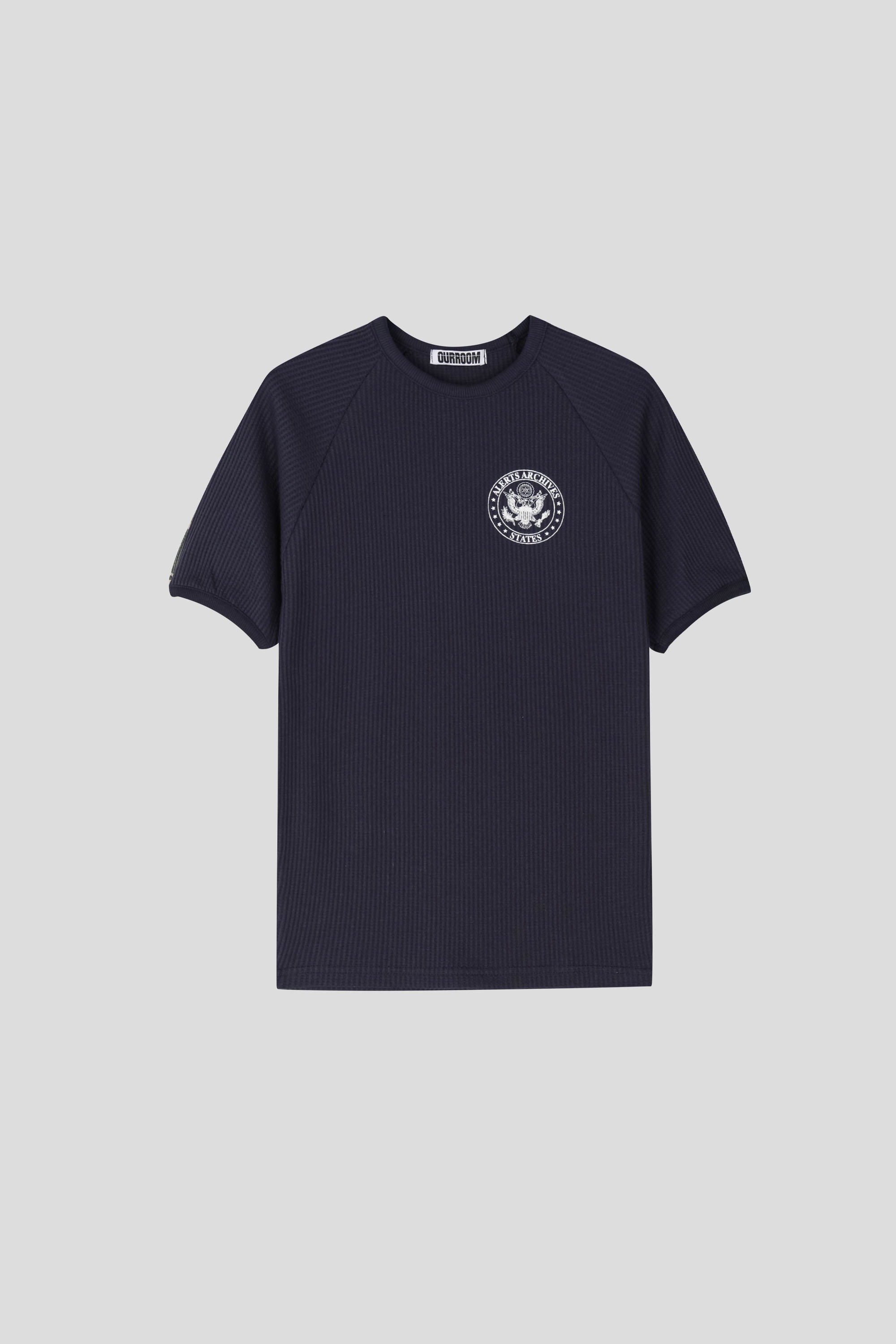 SEAL waffle muscle half t