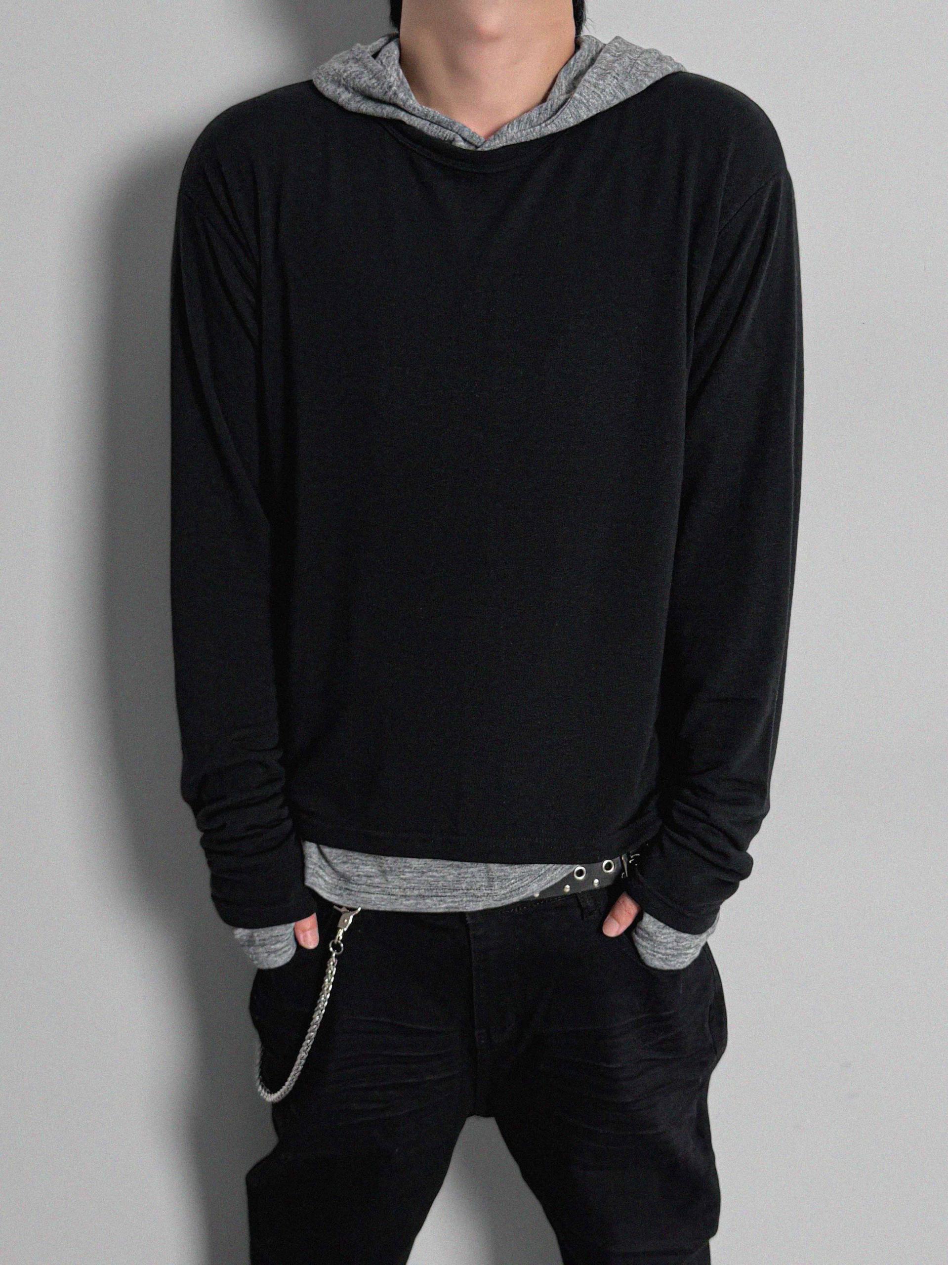Index layered warmer hood t