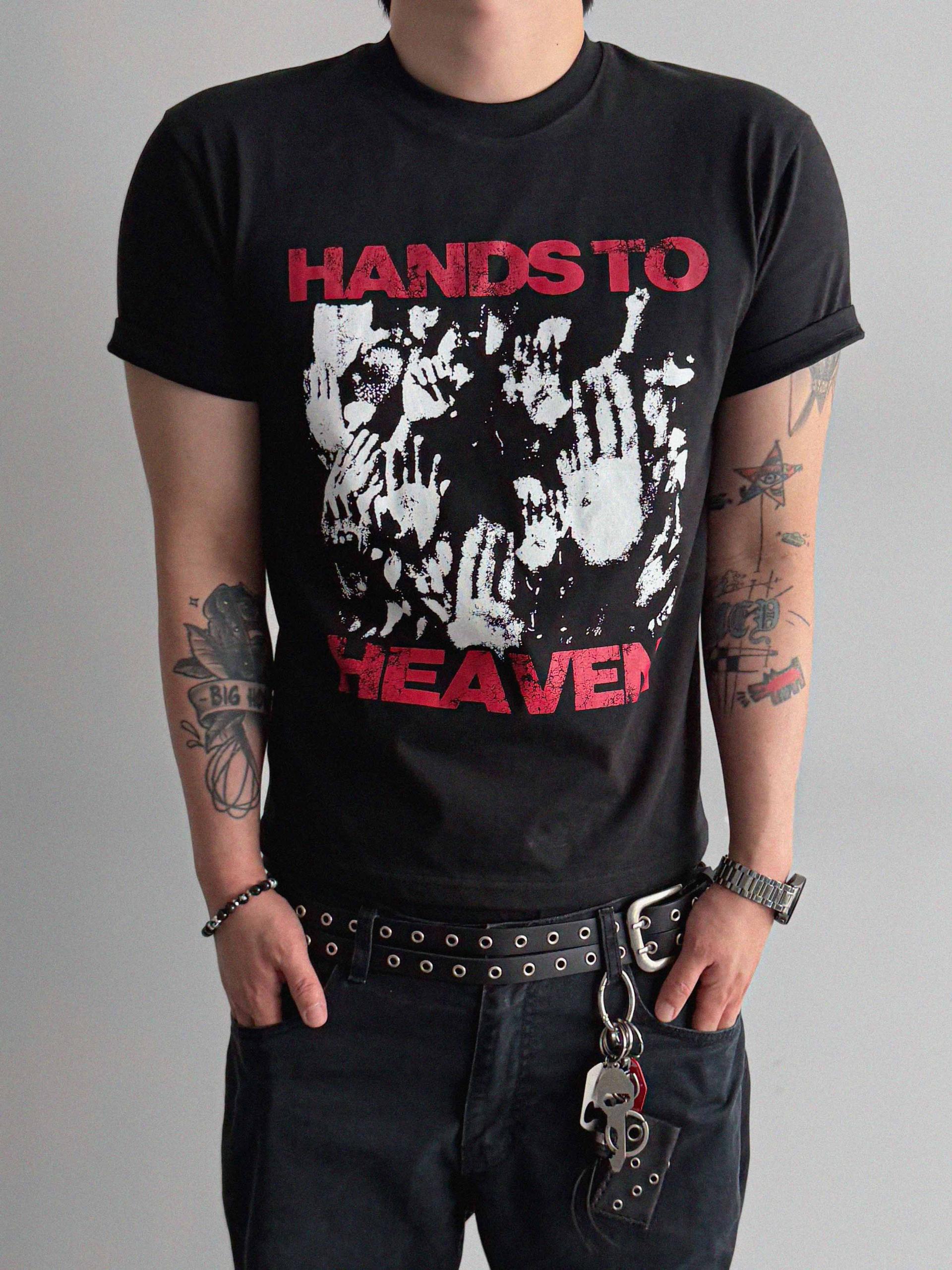 Hands to heaven cool air crop half t
