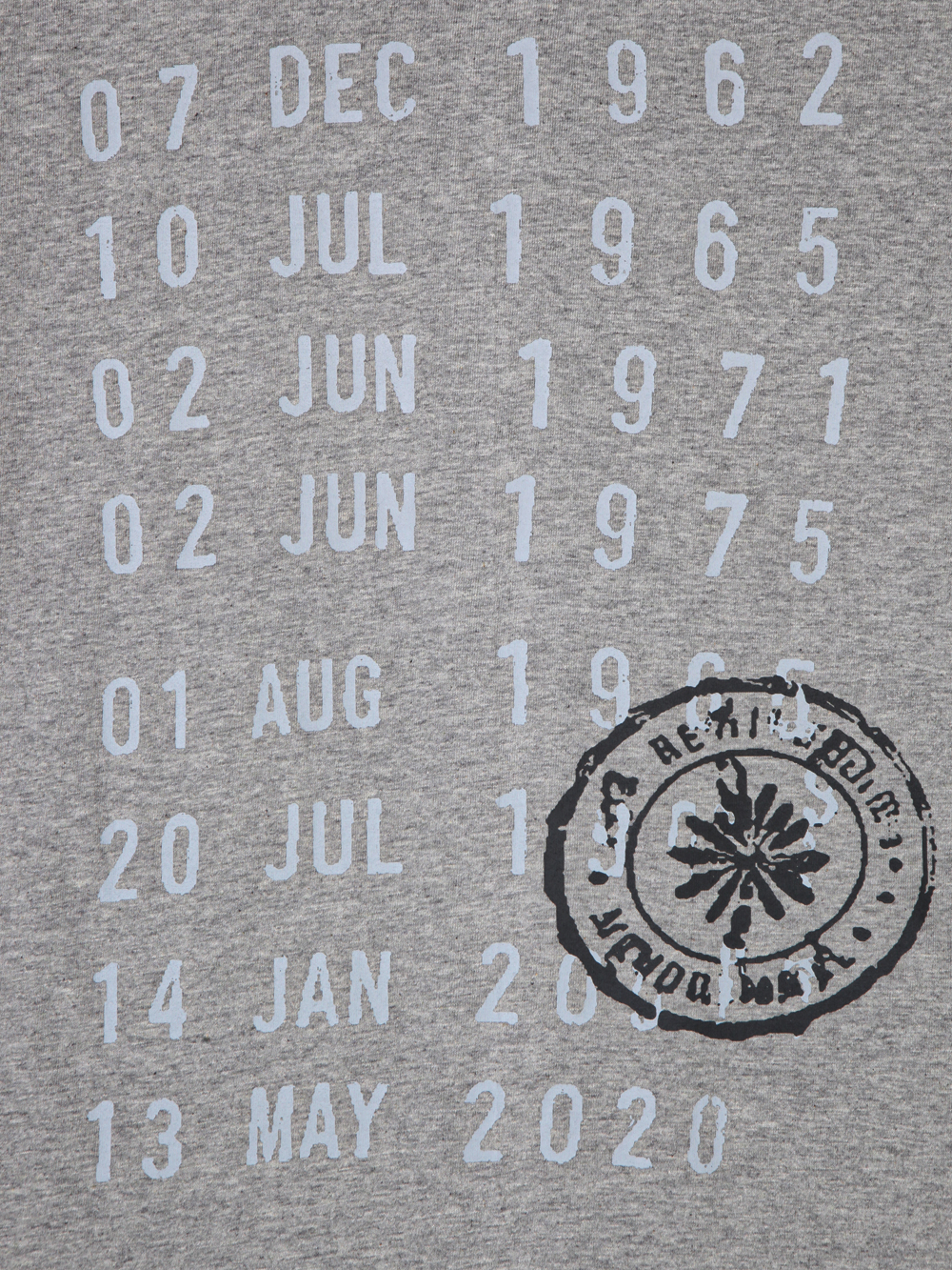 Date standard half t