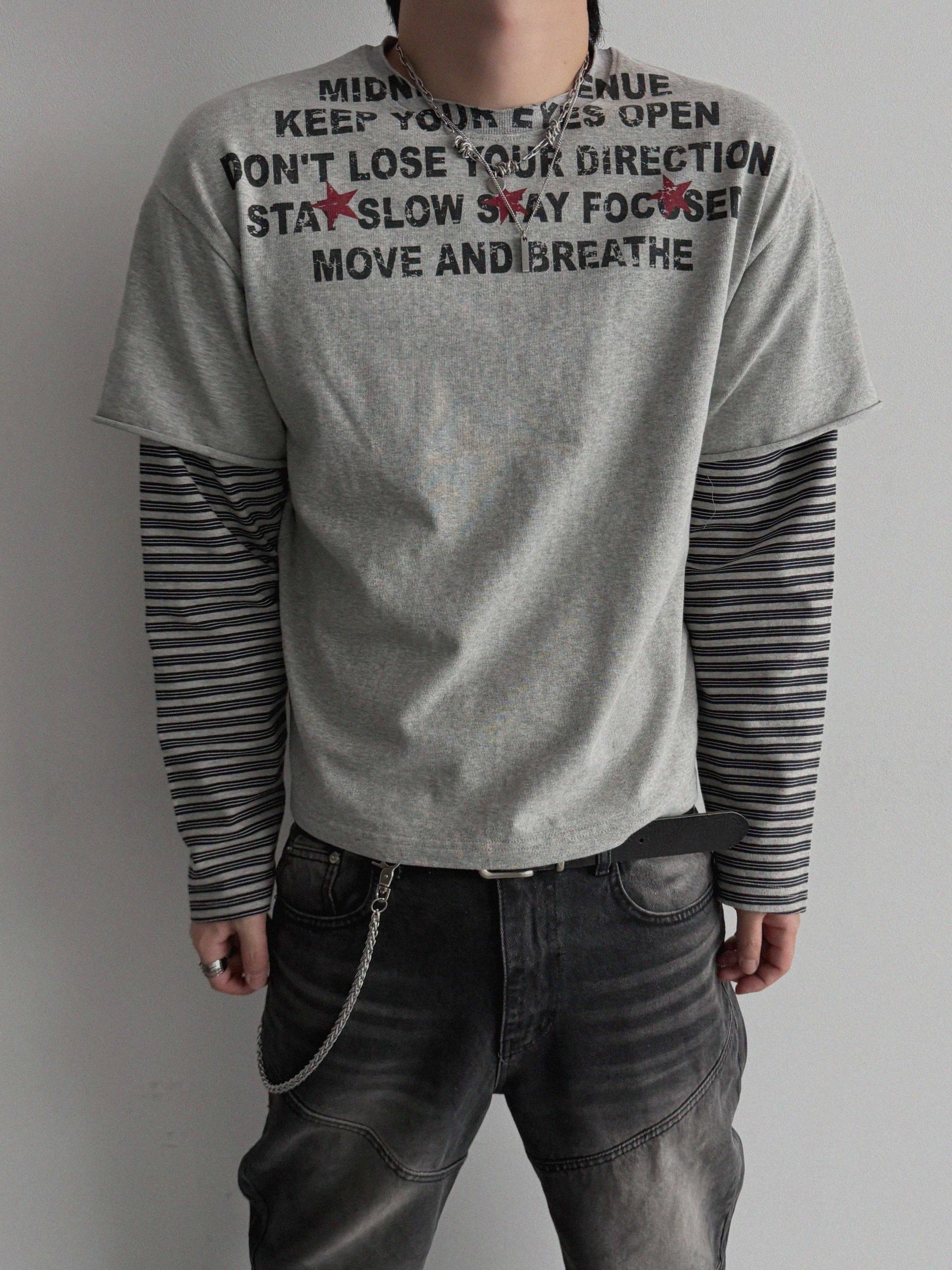 Avenue layered crop t