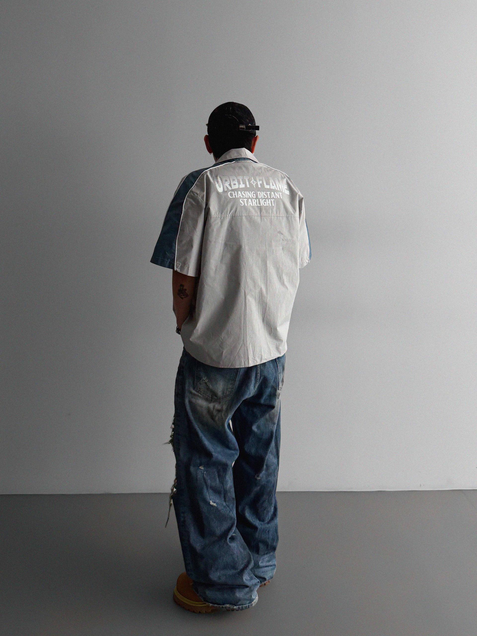 Mechanic over half shirt