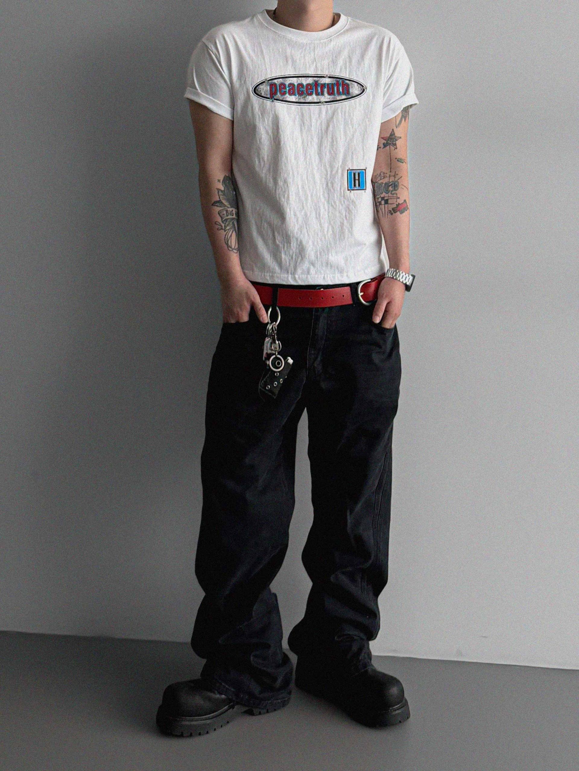 Peace crop half t