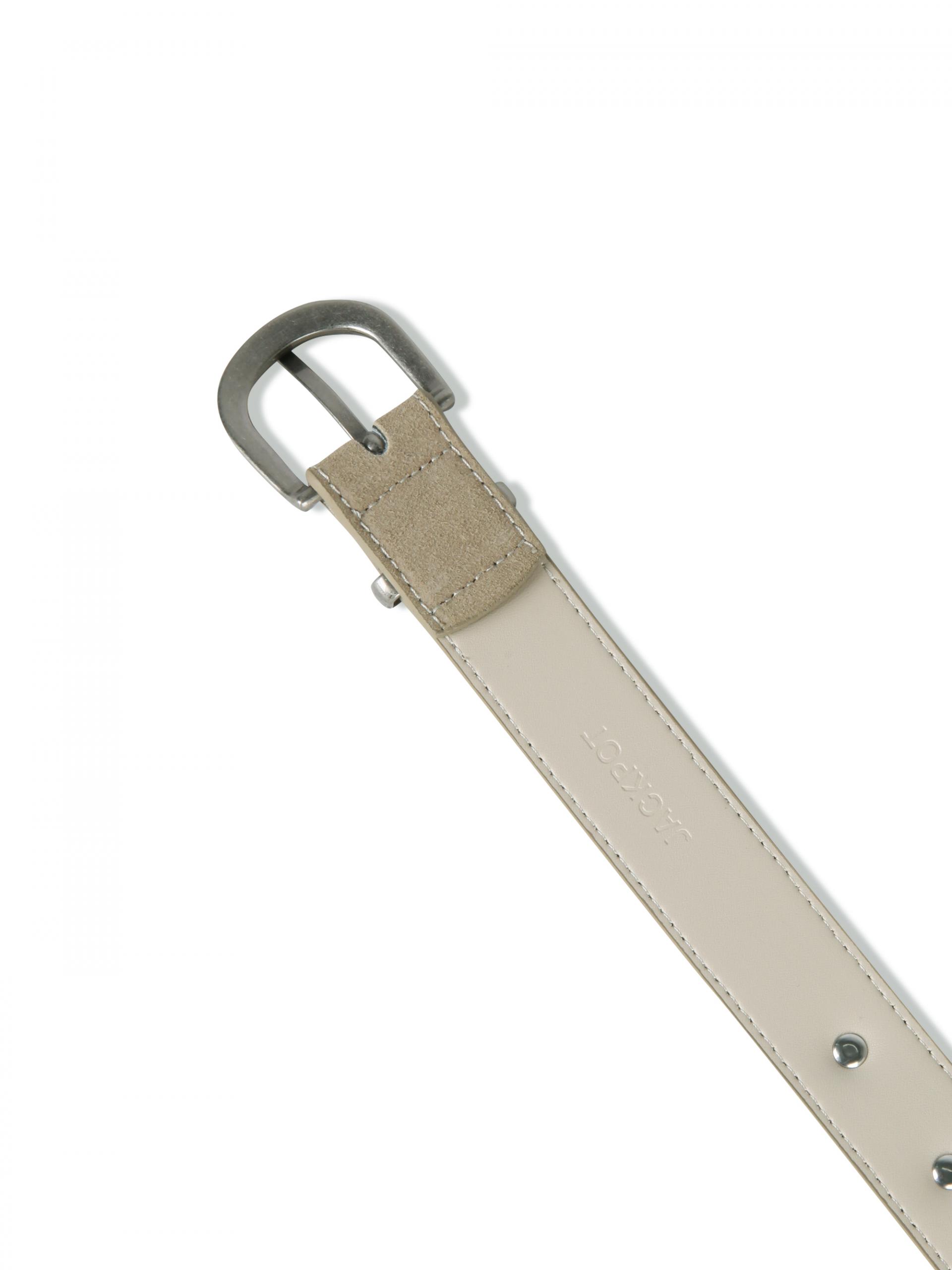 Noble suede leather belt