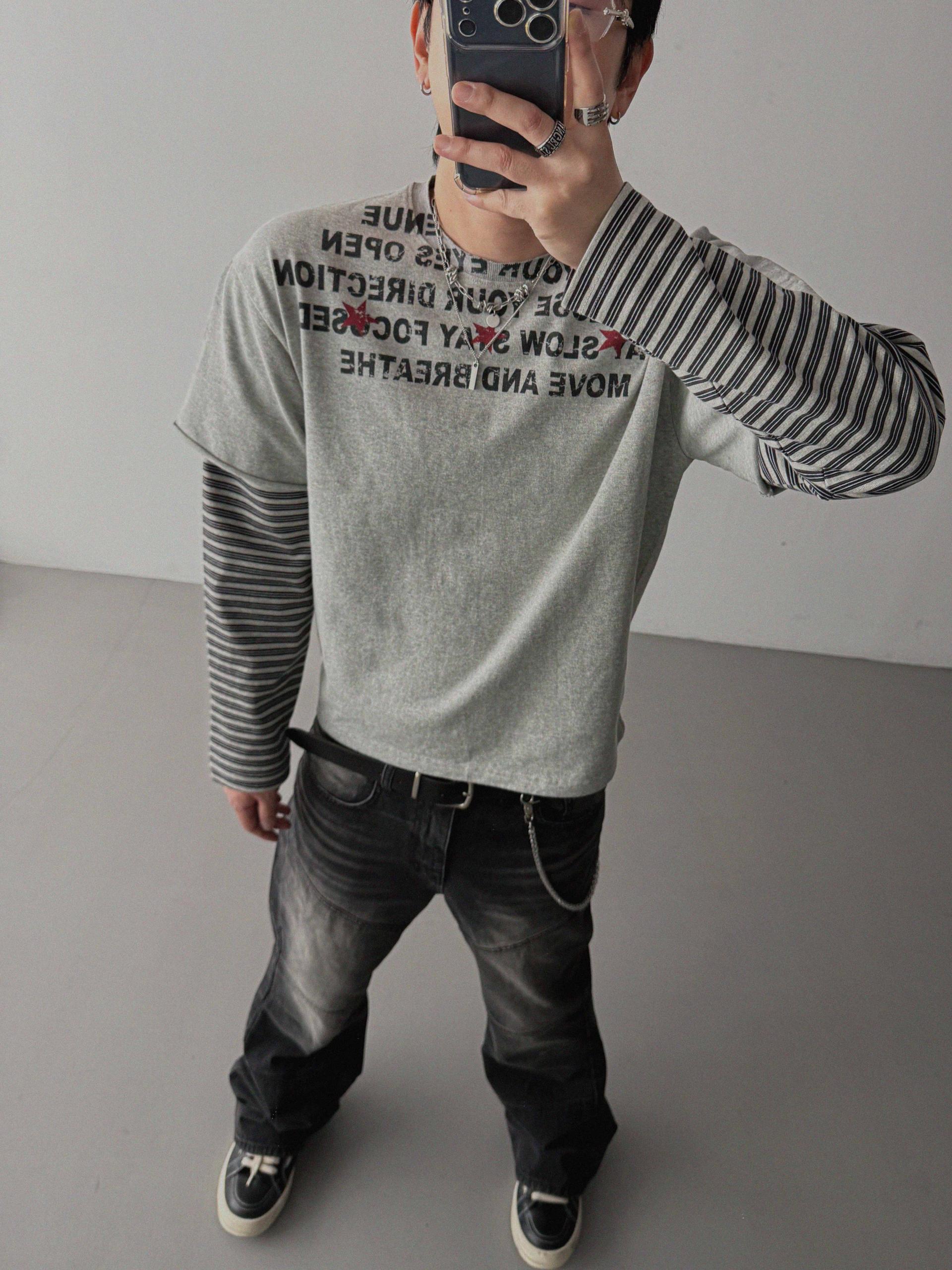 Avenue layered crop t