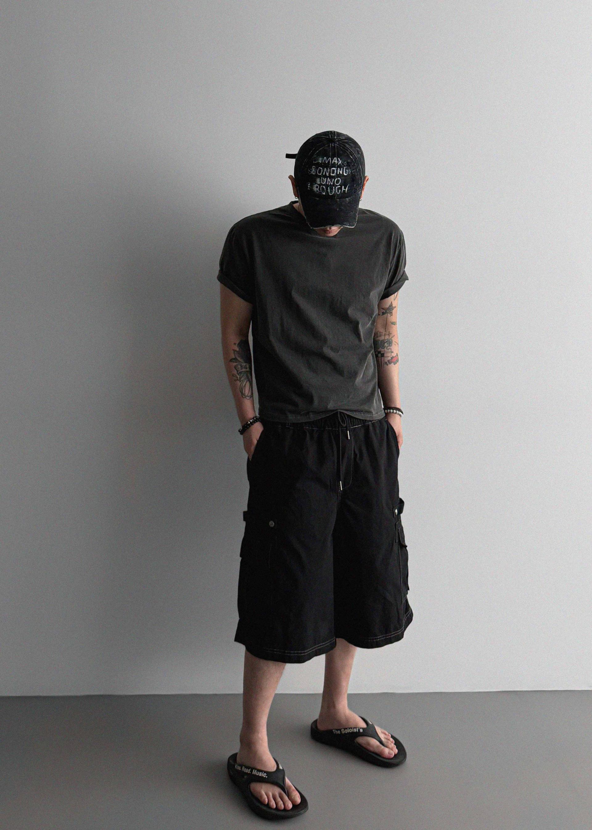 forsed cargo bermuda pants