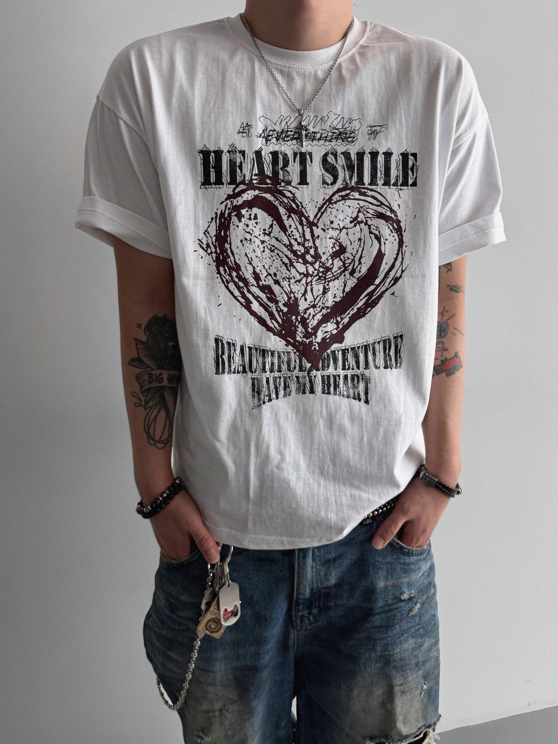 Gore heart half t