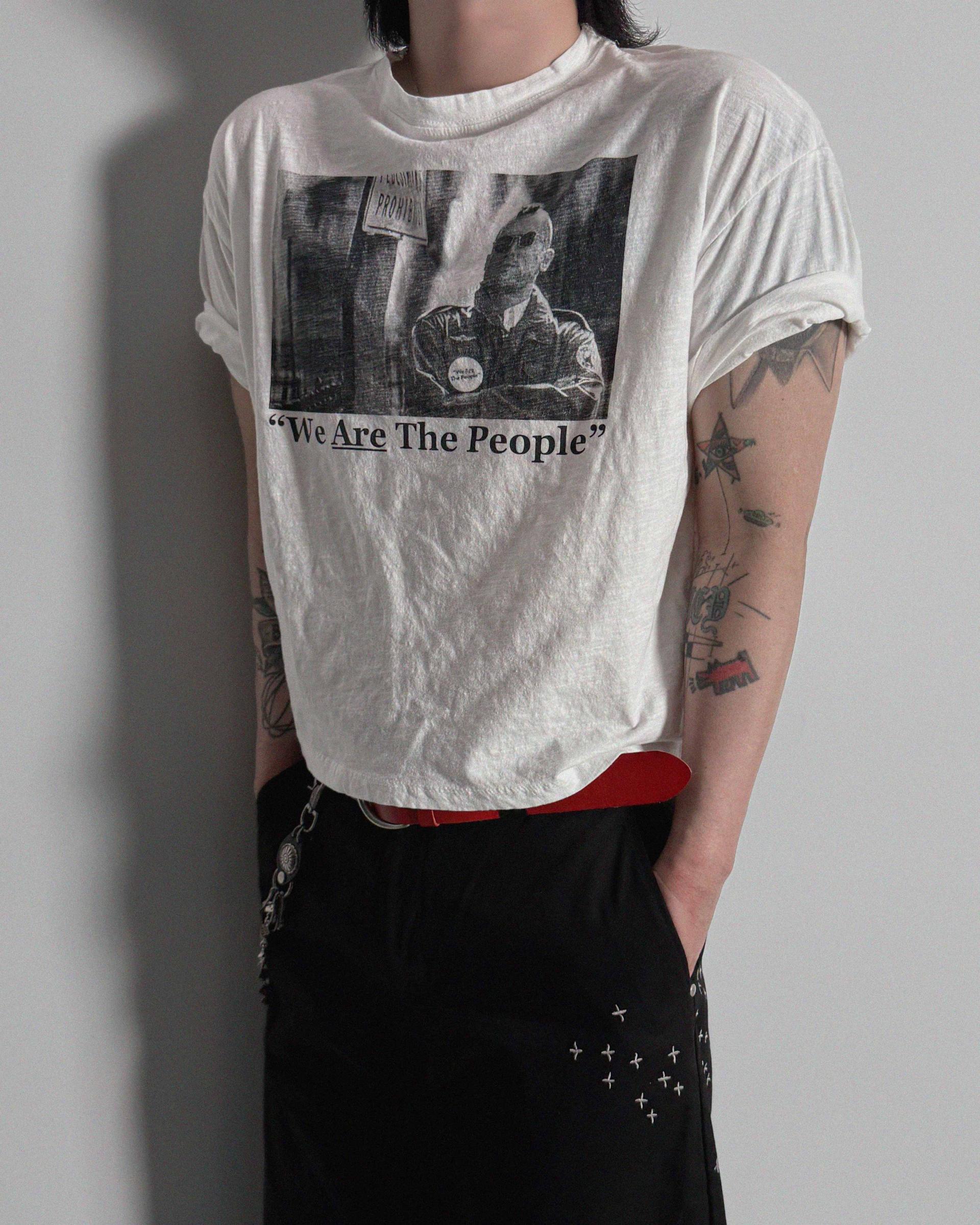 Vintage taxi slap crop half t