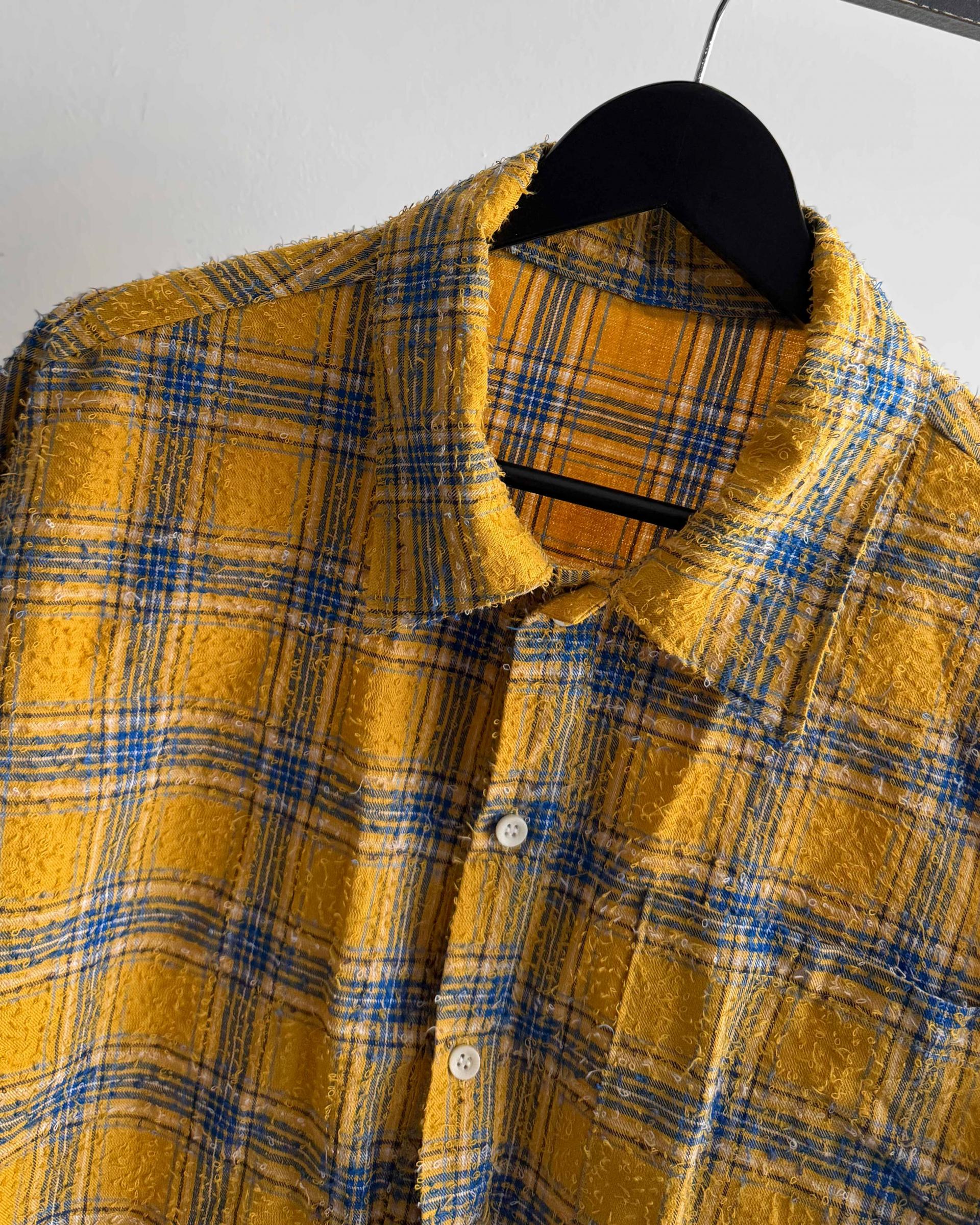 Nova crop check shirt