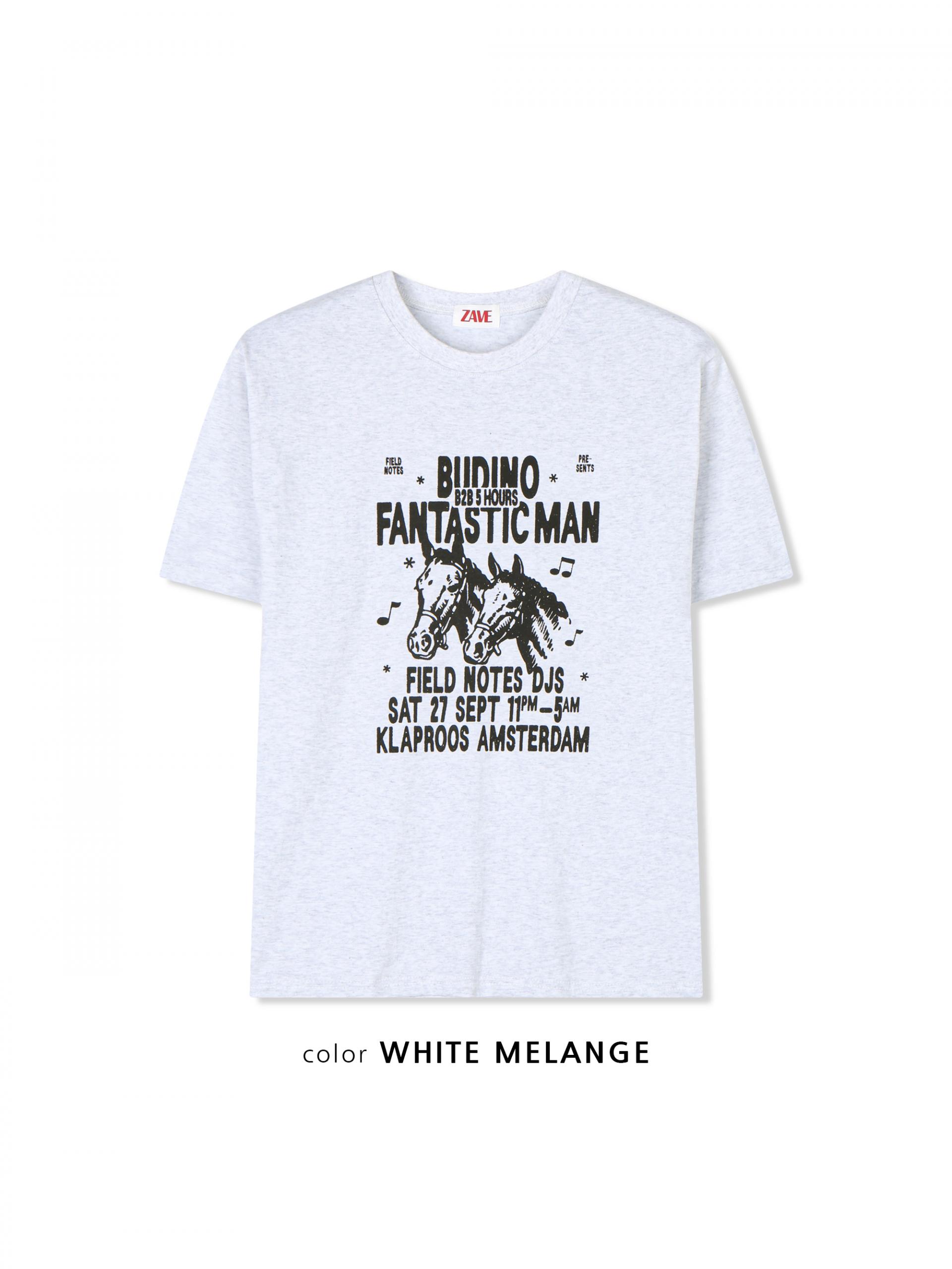Horse relax half t