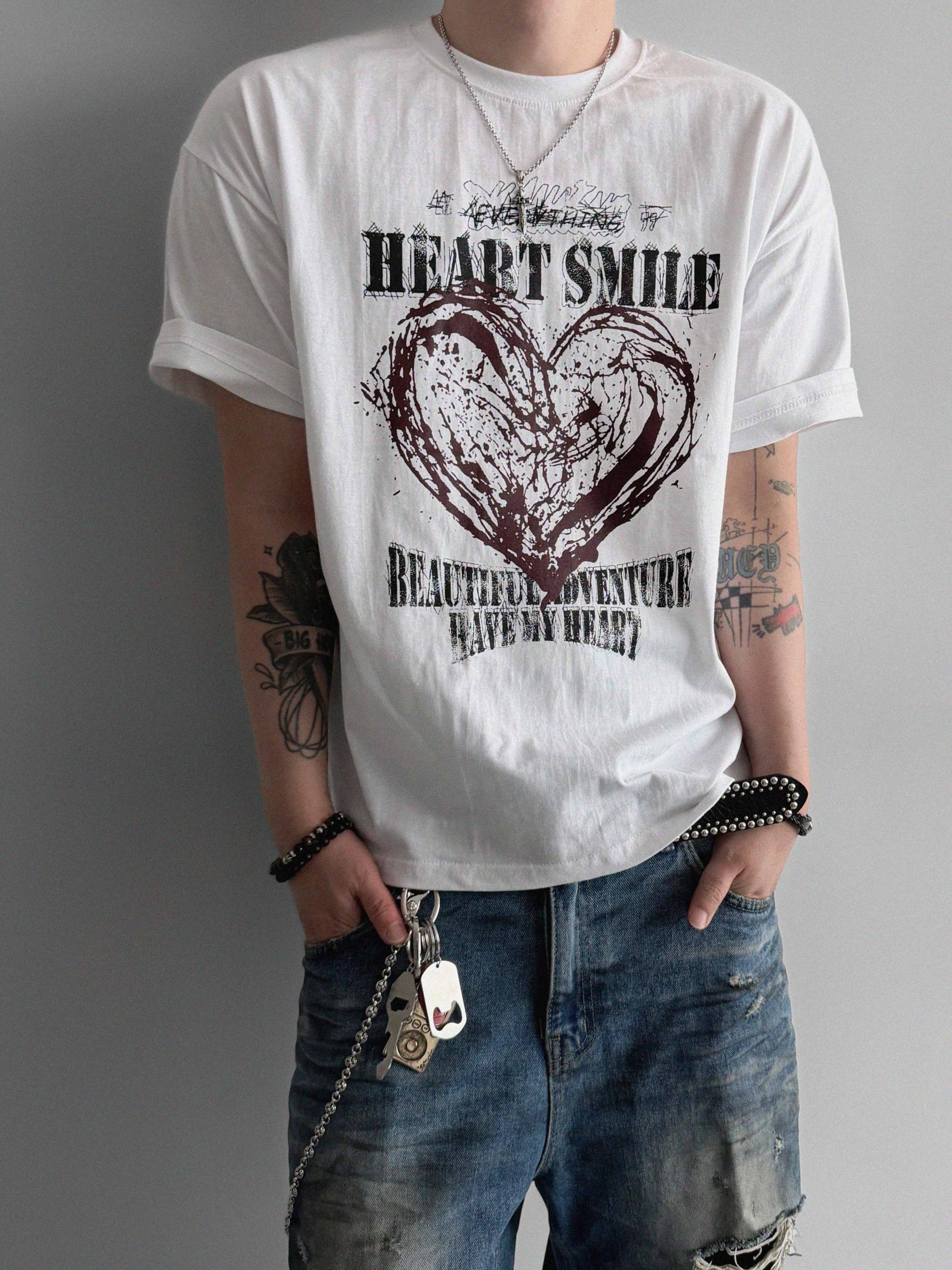Gore heart half t