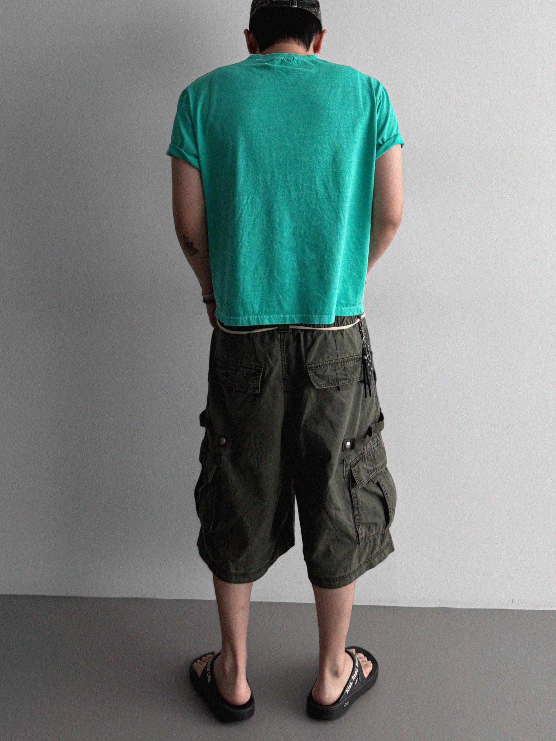 forsed cargo bermuda pants