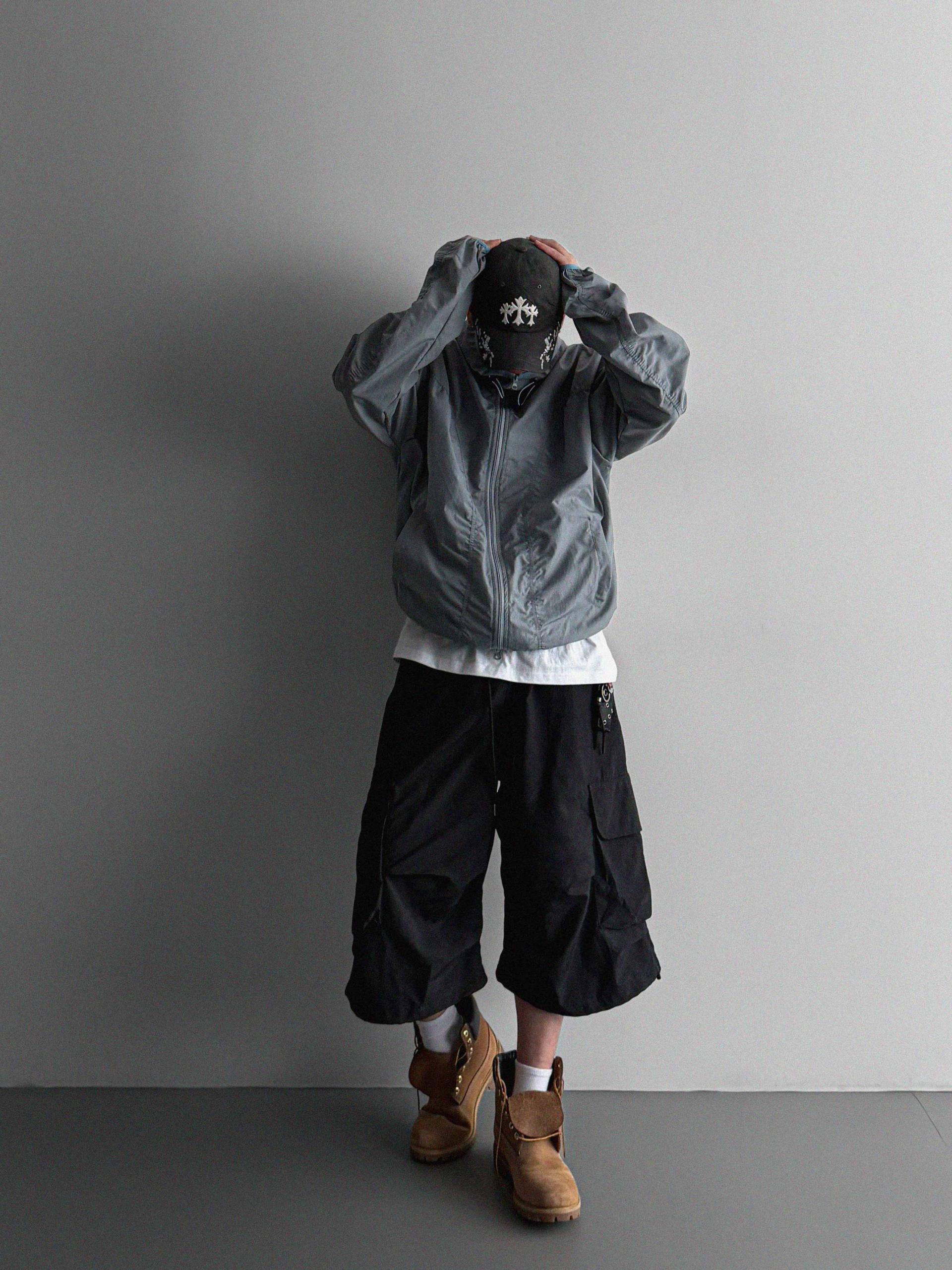 Nietzsche cargo bermuda pants
