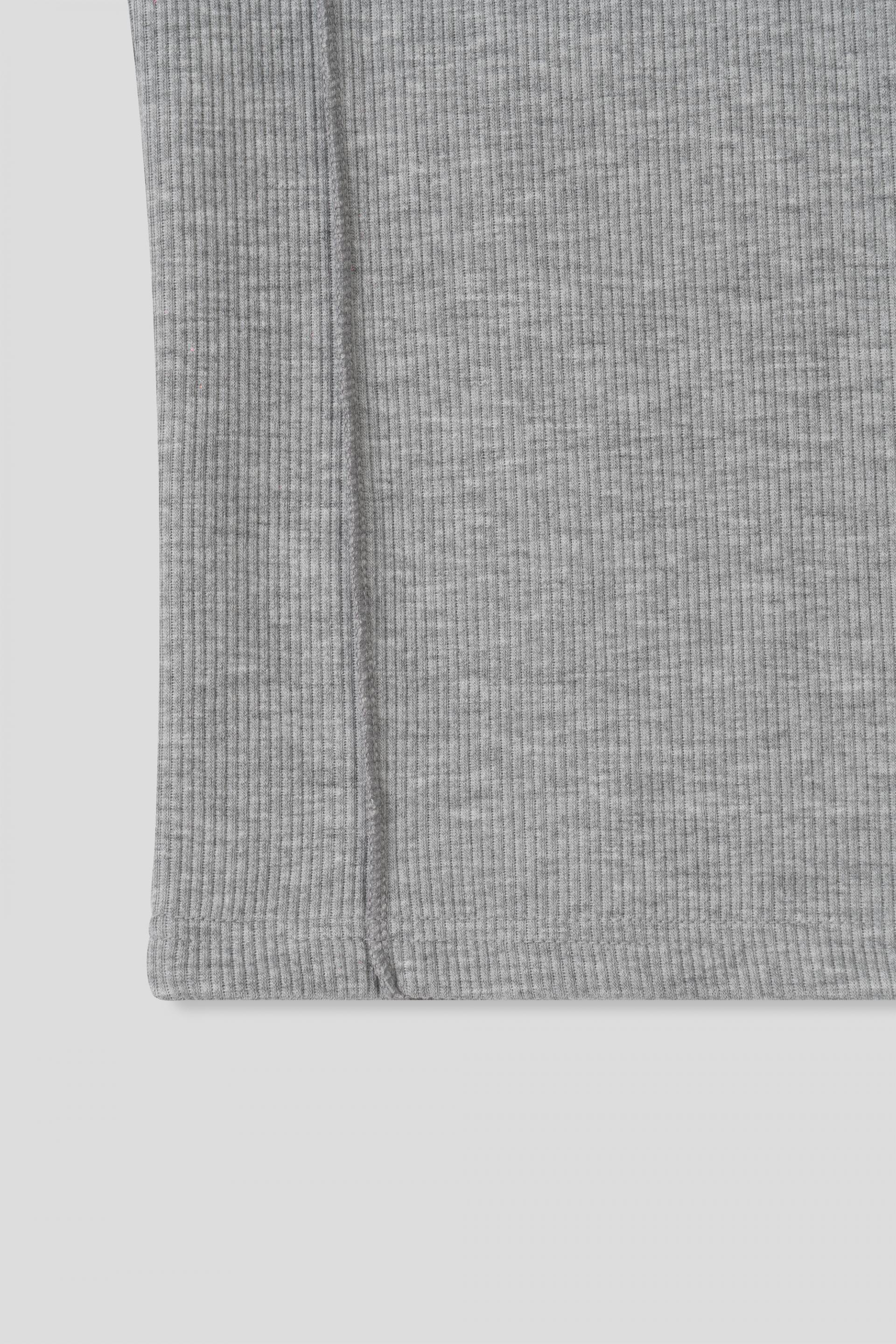 Outside incision ribbed muscle half t