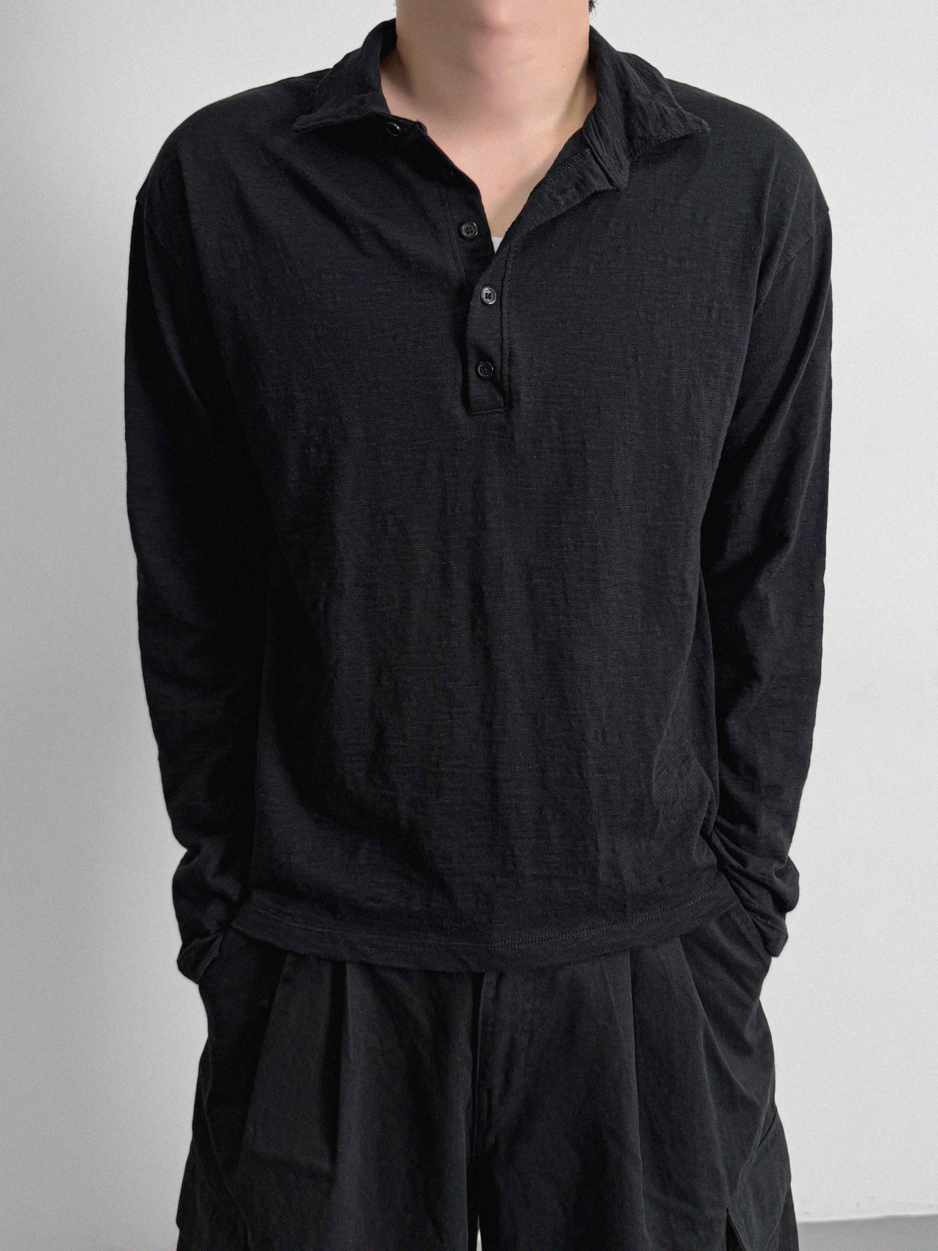 Slab 5 button collar t