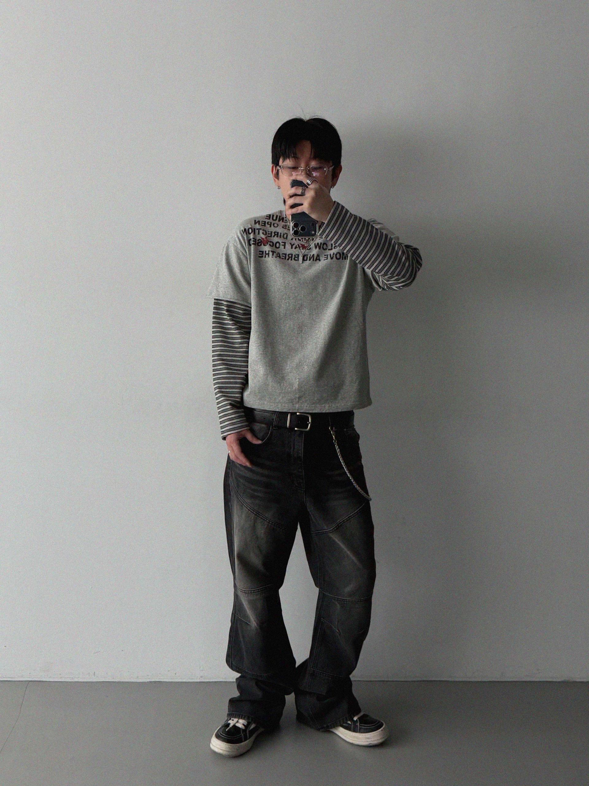 Avenue layered crop t